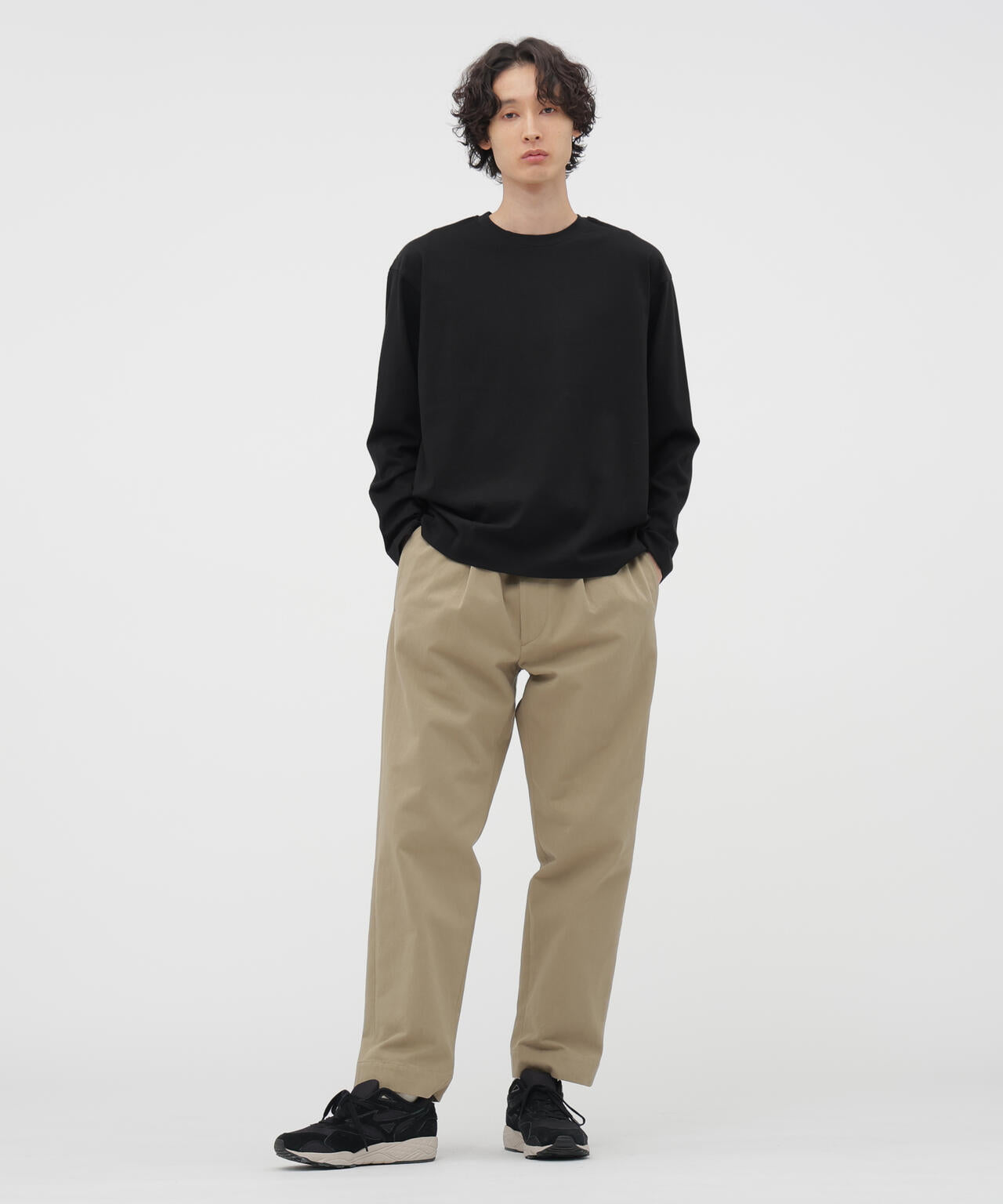 PLAIN COTTON JERSEY TOP