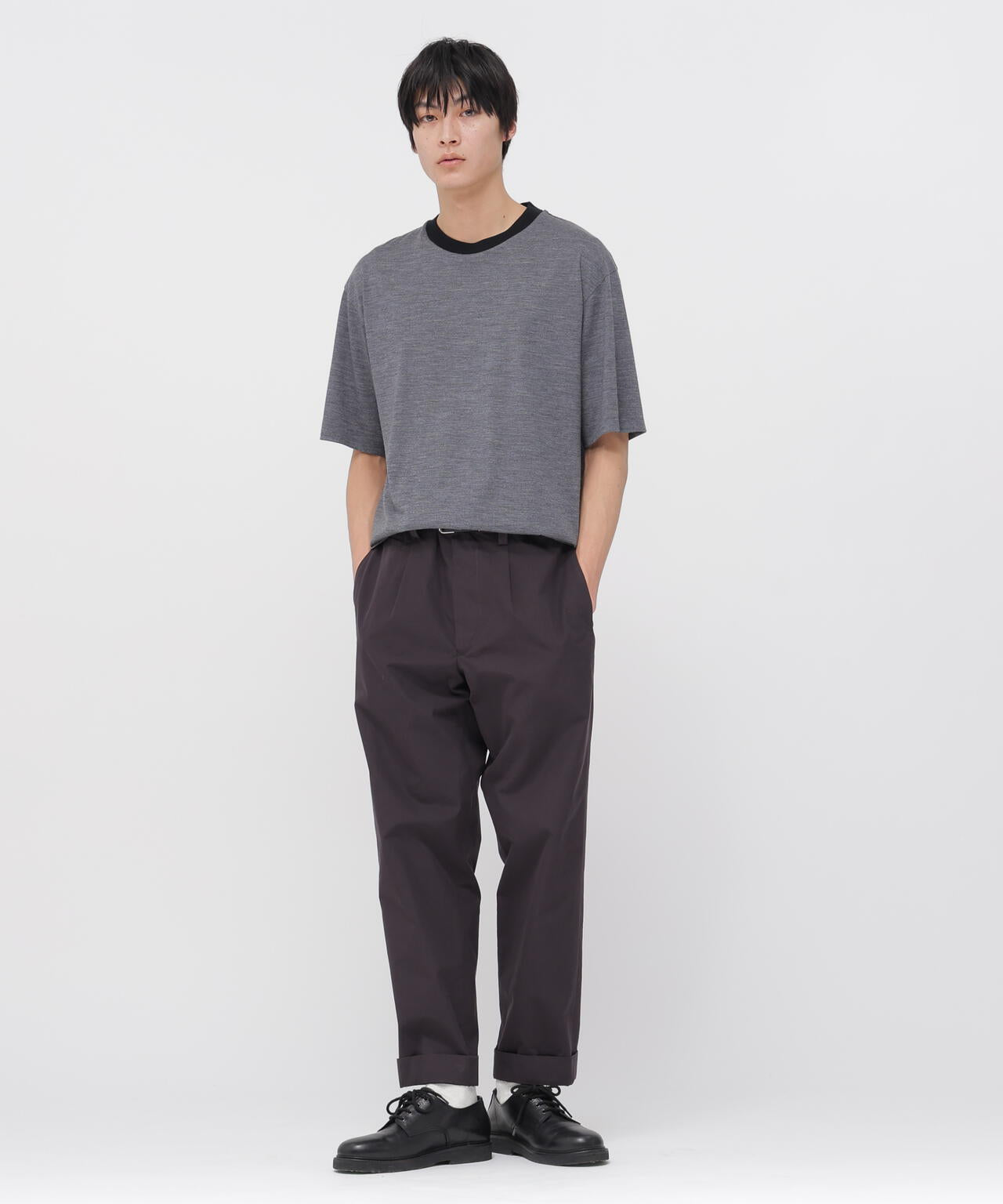 SUPERFINE MERINO JERSEY TOP | MARGARET HOWELL（マーガレット