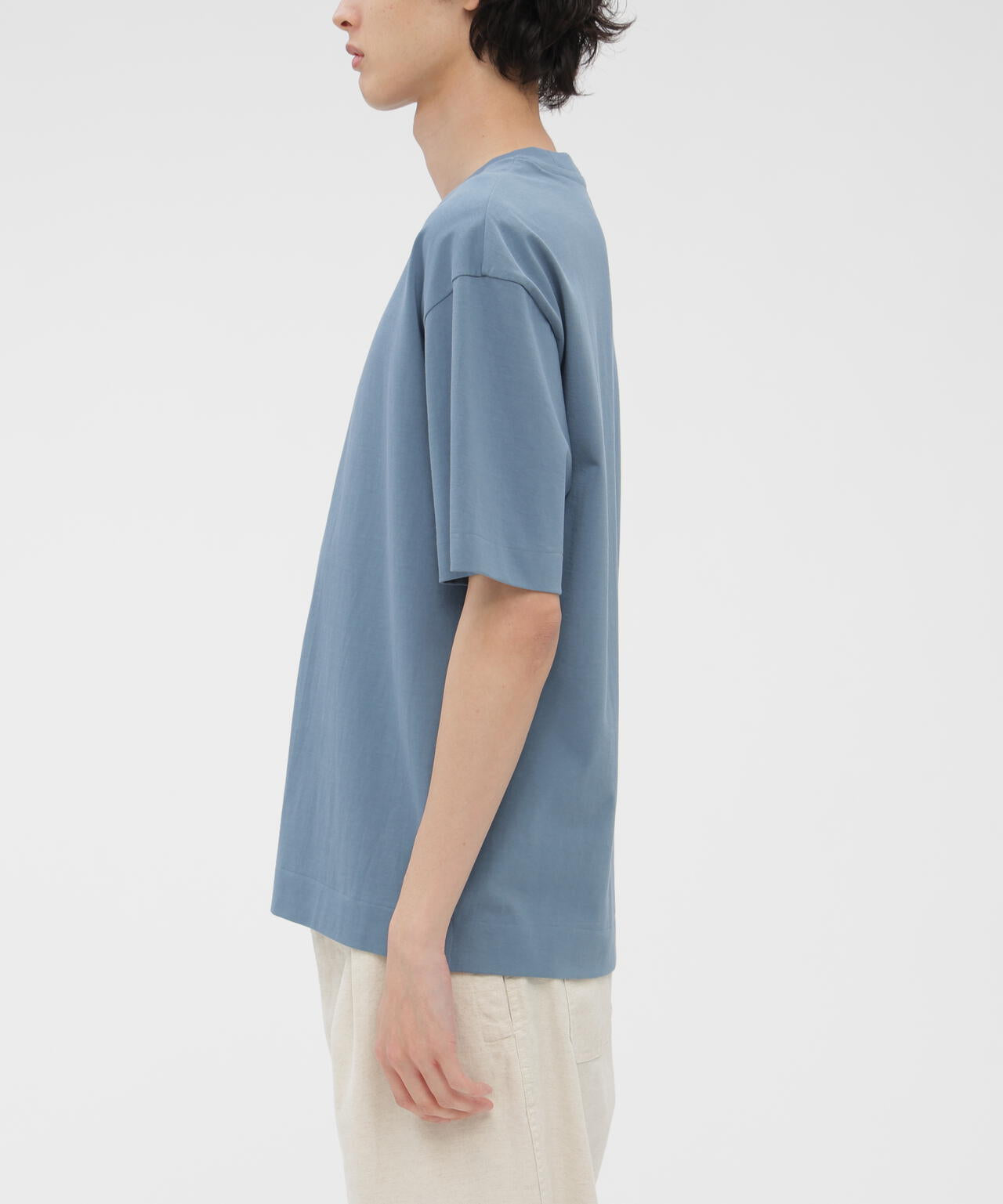 FINE DENSE COTTON JERSEY TOP | MARGARET HOWELL（マーガレット