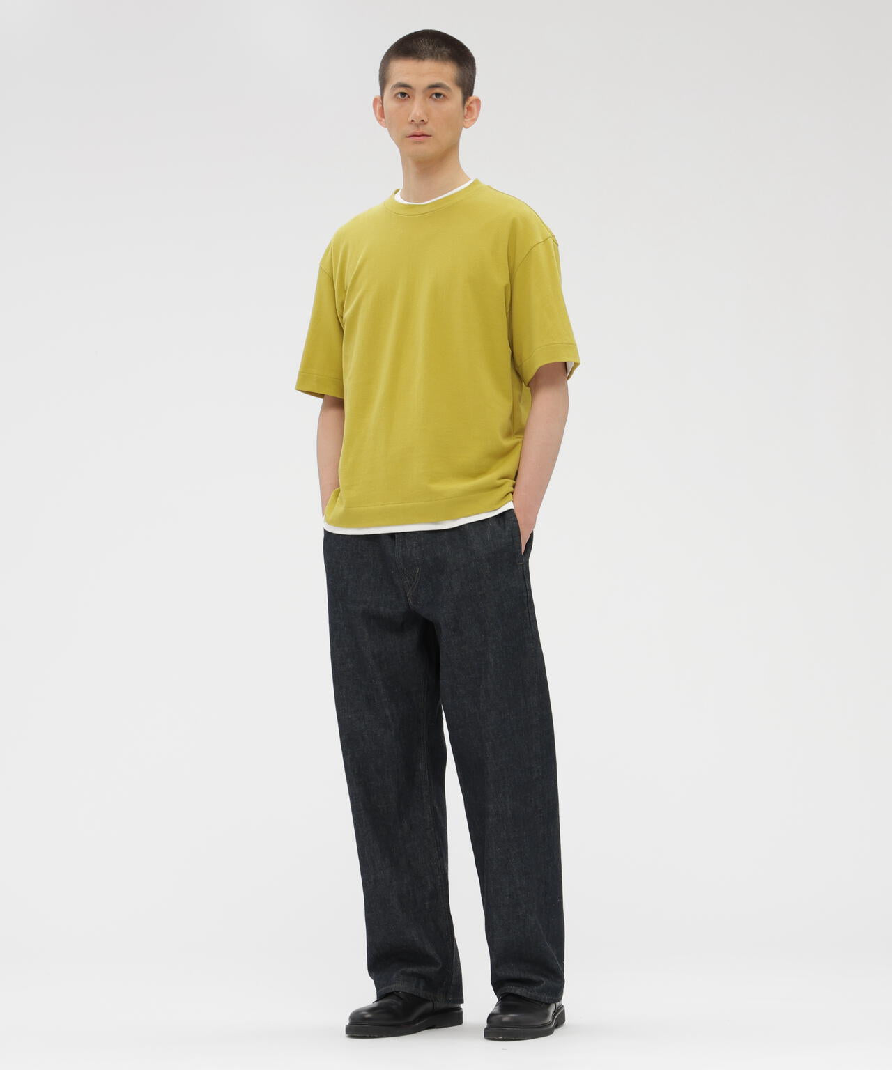 COTTON LINEN PIQUE TOP | MARGARET HOWELL（マーガレット・ハウエル