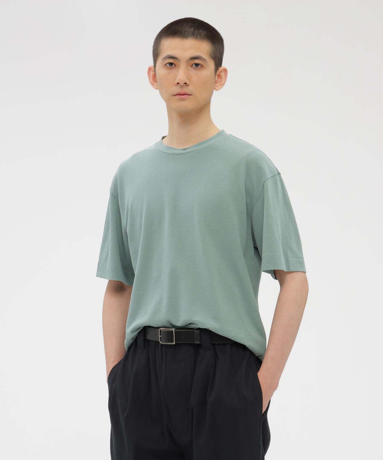 COTTON LINEN PIQUE TOP | MARGARET HOWELL（マーガレット・ハウエル