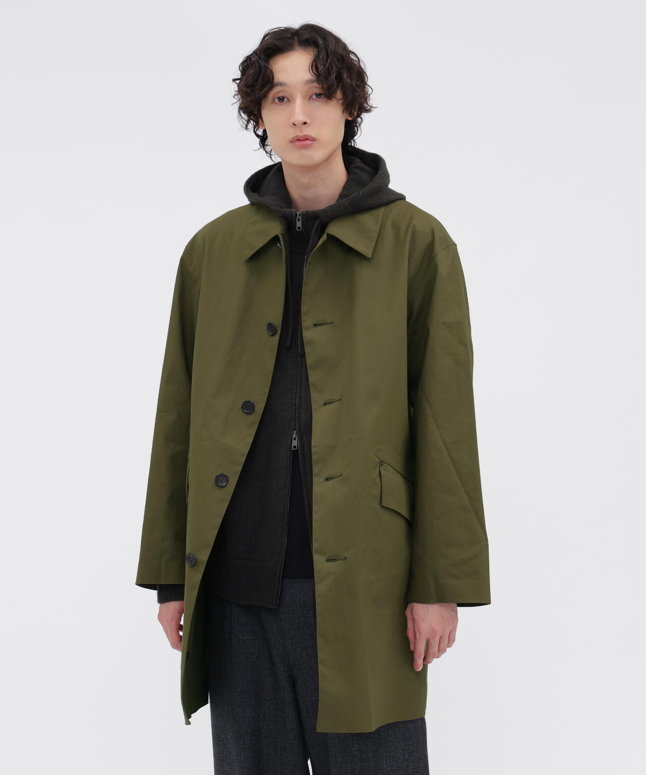 Margret Howell / Macintosh ステンカラーコート MACKINTOSH RAINTEC COTTON COAT | MARGARET HOWELL（マーガレット