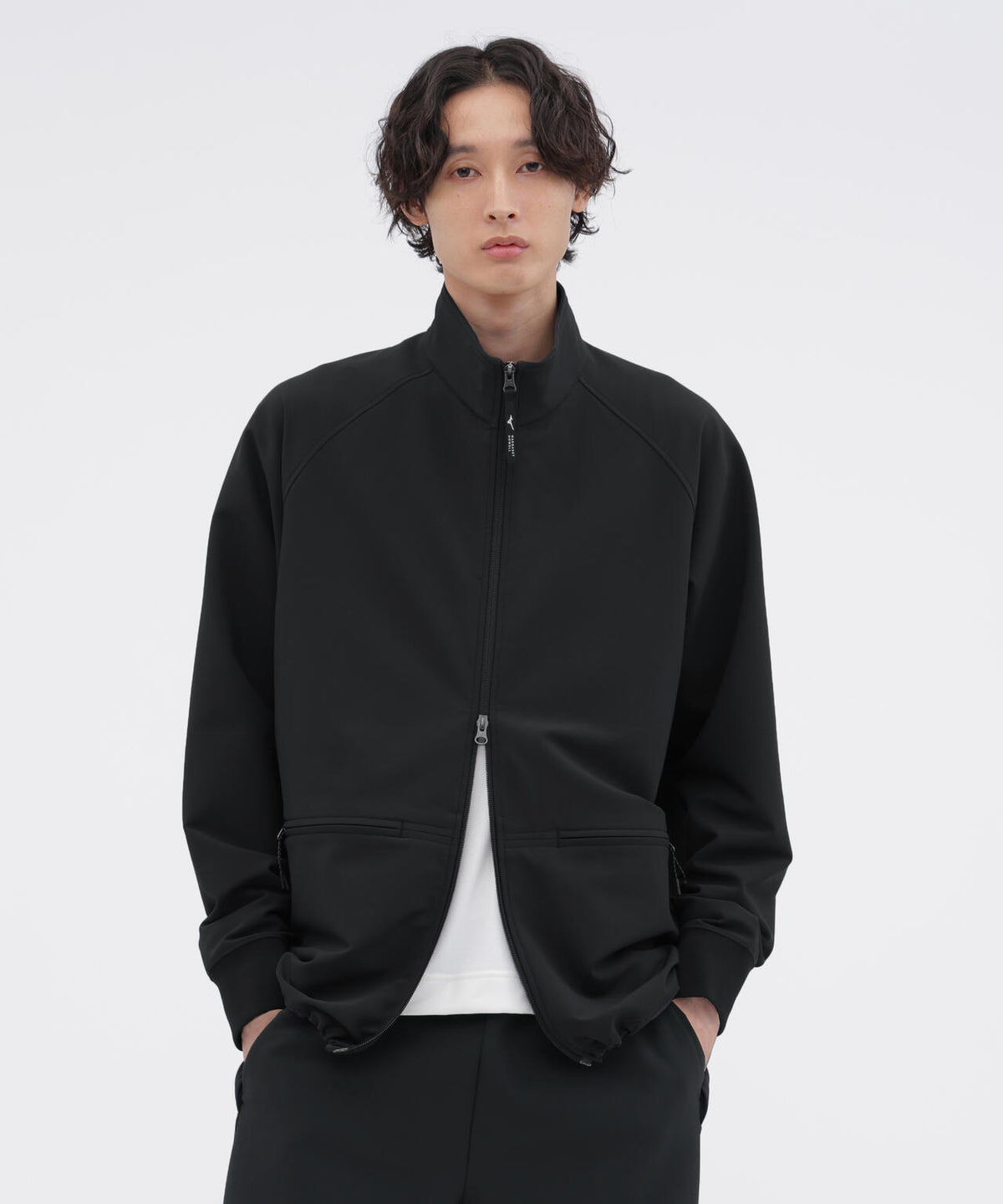 B/T BRUSHED BACK STRETCH POPLIN BLOUSON