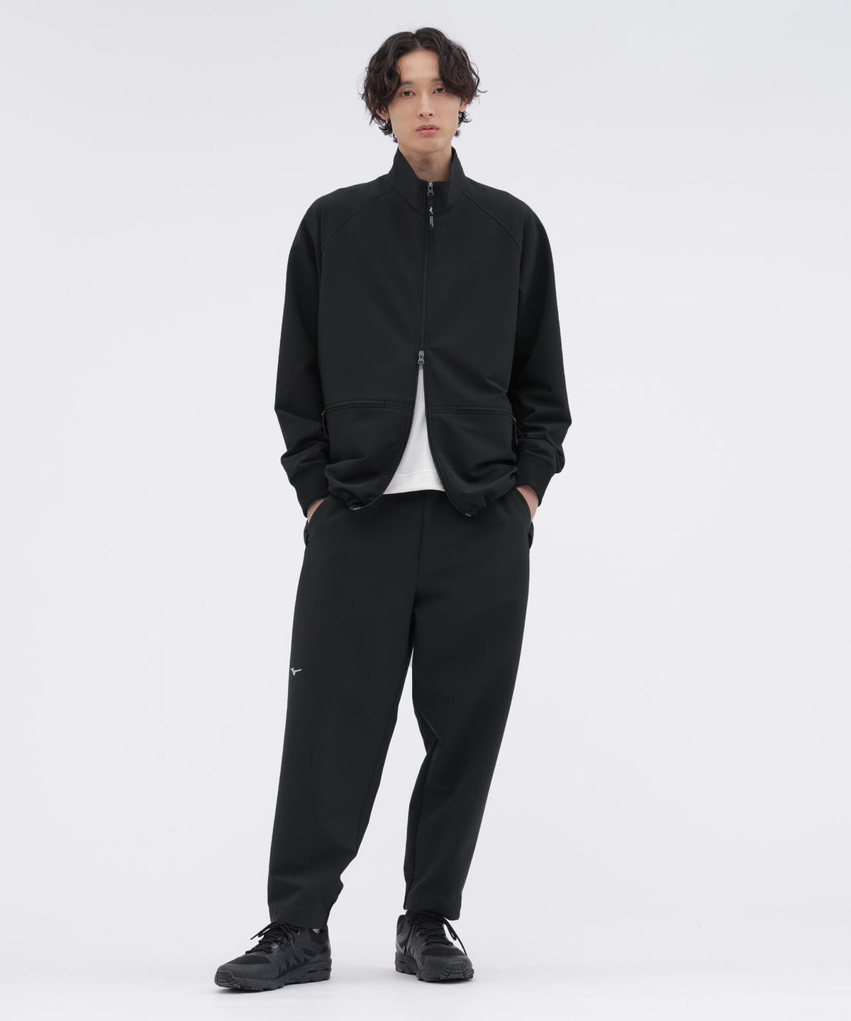 B/T BRUSHED BACK STRETCH POPLIN BLOUSON