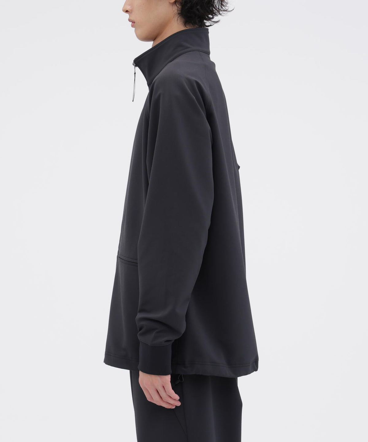 B/T BRUSHED BACK STRETCH POPLIN BLOUSON