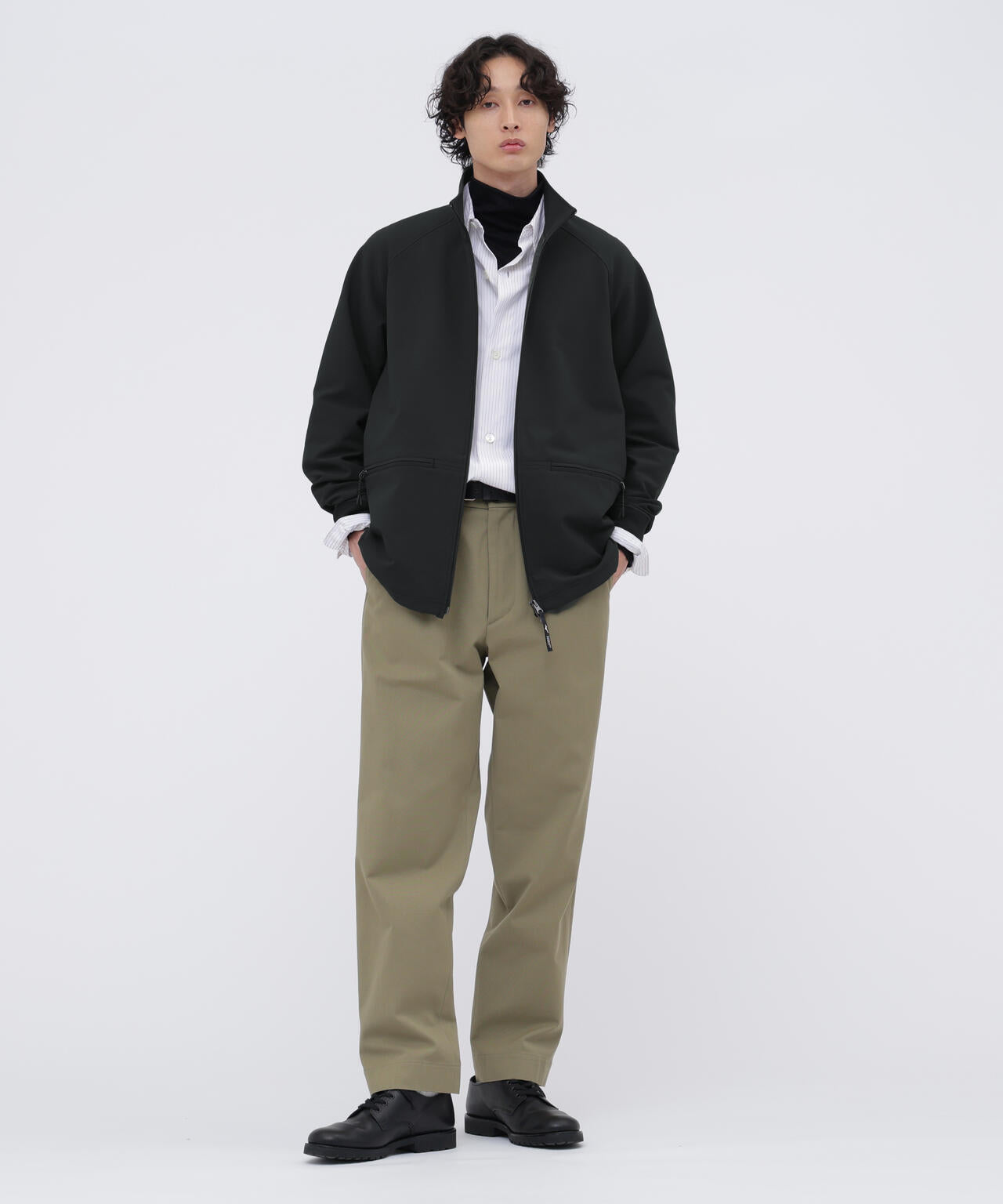 B/T BRUSHED BACK STRETCH POPLIN BLOUSON | MARGARET HOWELL
