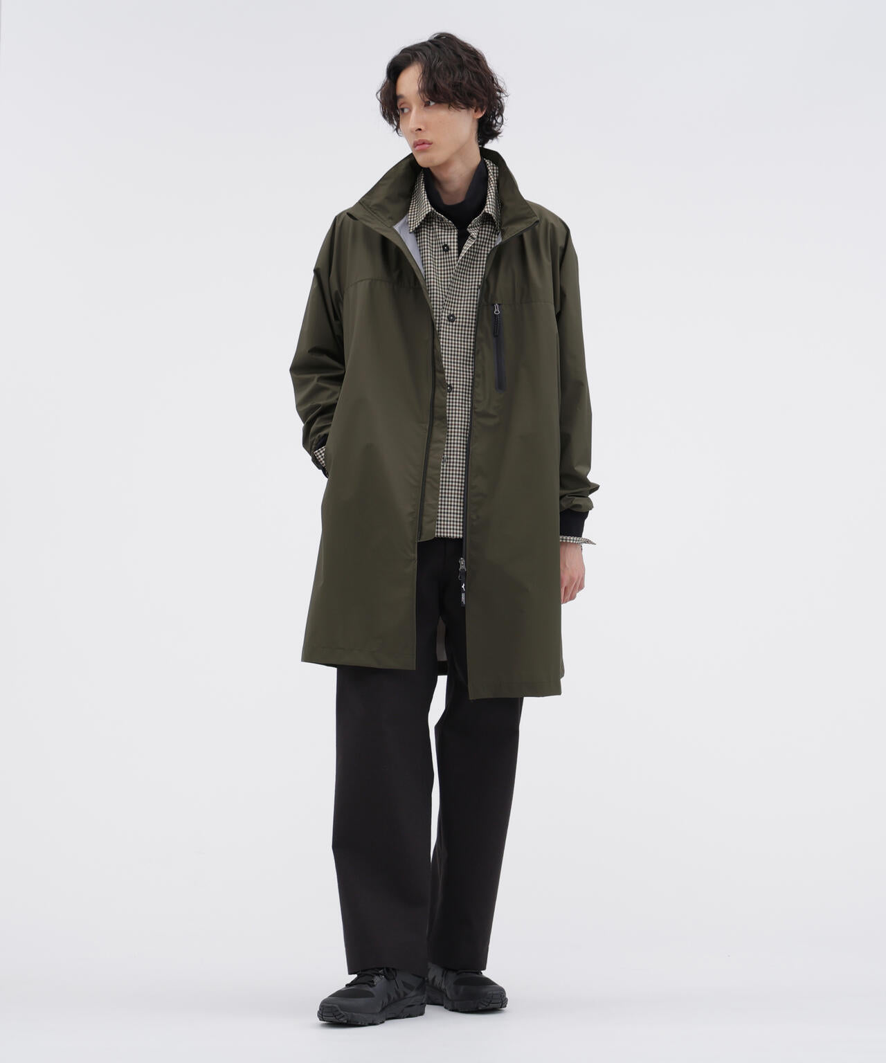 LIGHT WEIGHT NYLON RIPSTOP 3LY COAT