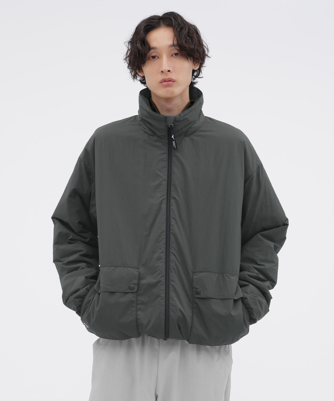 RECYCLED LIGHT NYLON POPLIN BLOUSON