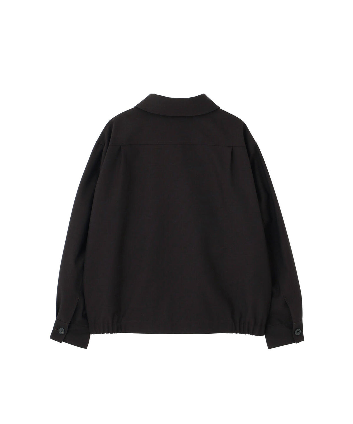 YARN DYE WOOL PLAINWEAVE BLOUSON