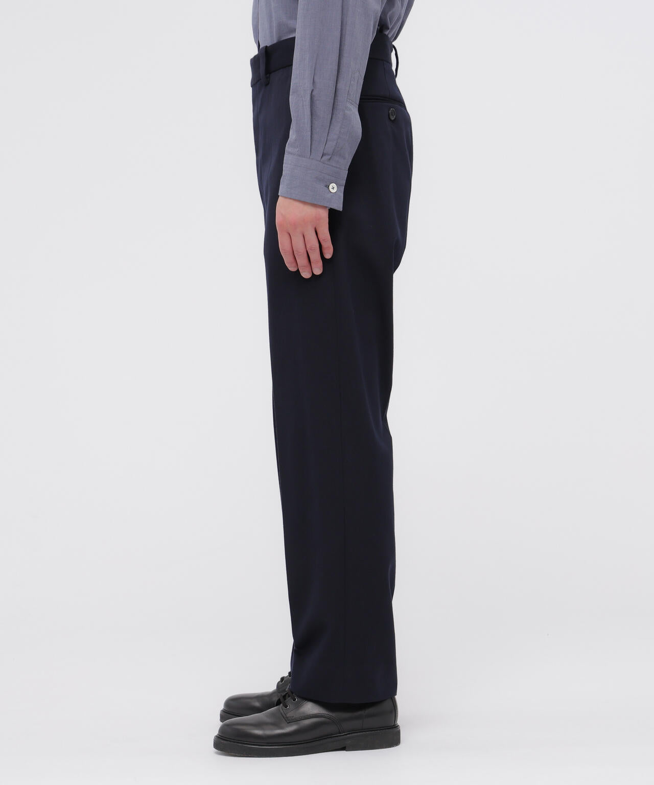 WORSTED WOOL COTTON TROUSERS | MARGARET HOWELL（マーガレット