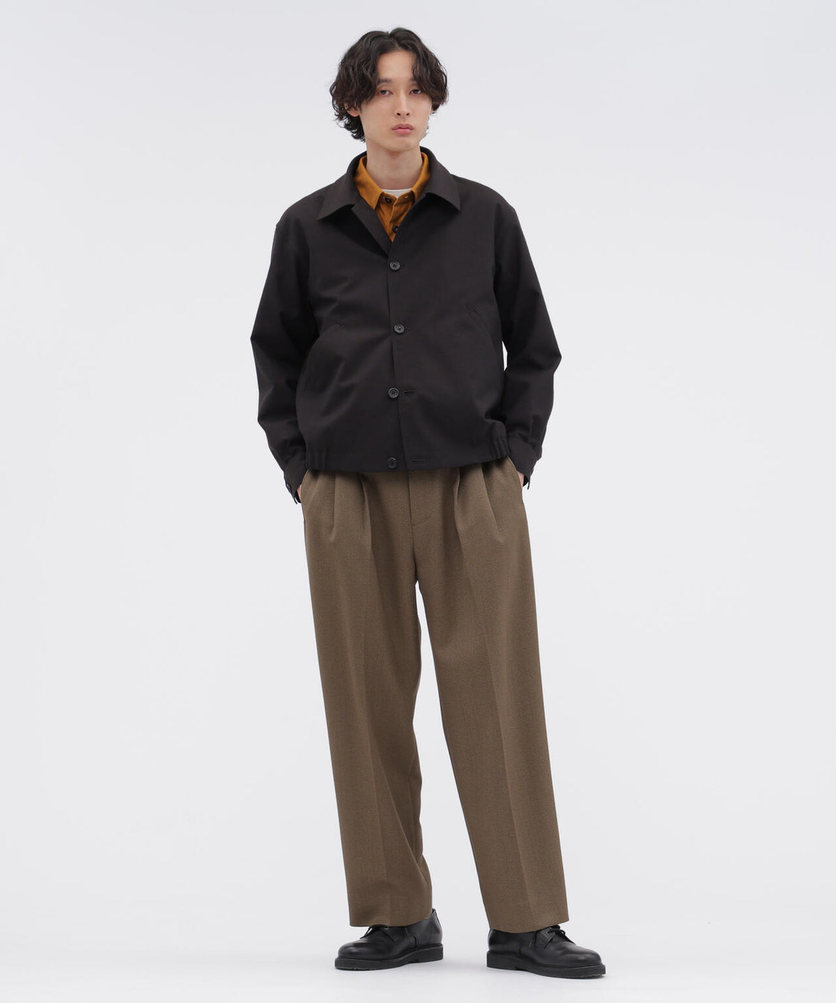 WOOL CAVALRY TWILL TROUSERS