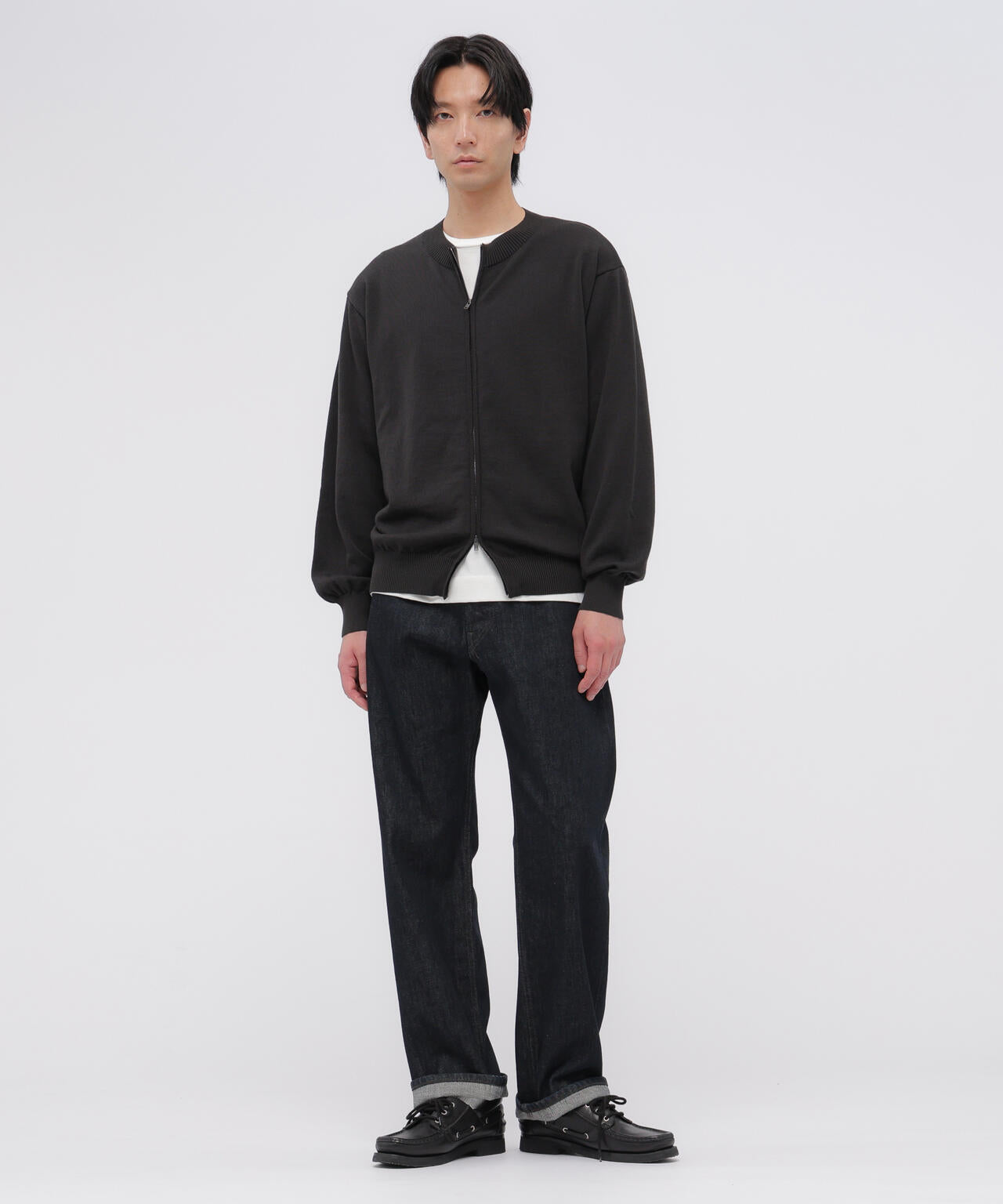 BASIC DENIM TROUSERS