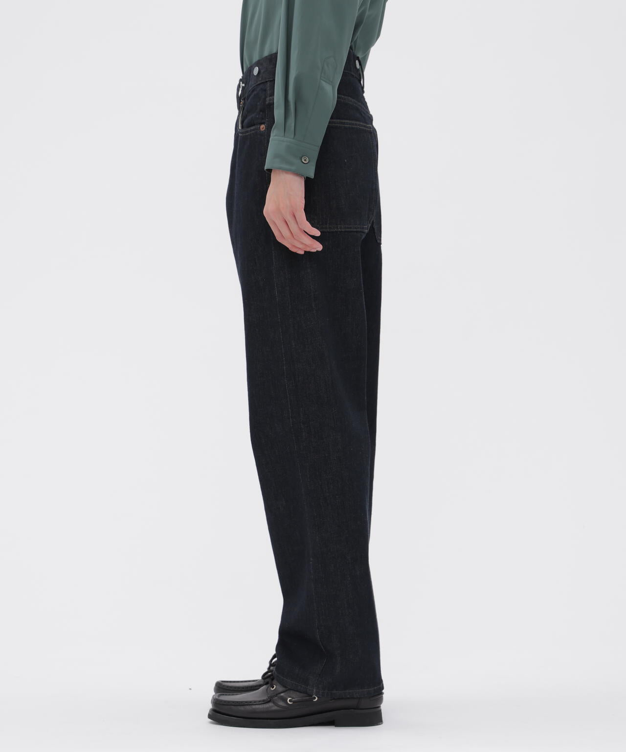 BASIC DENIM TROUSERS
