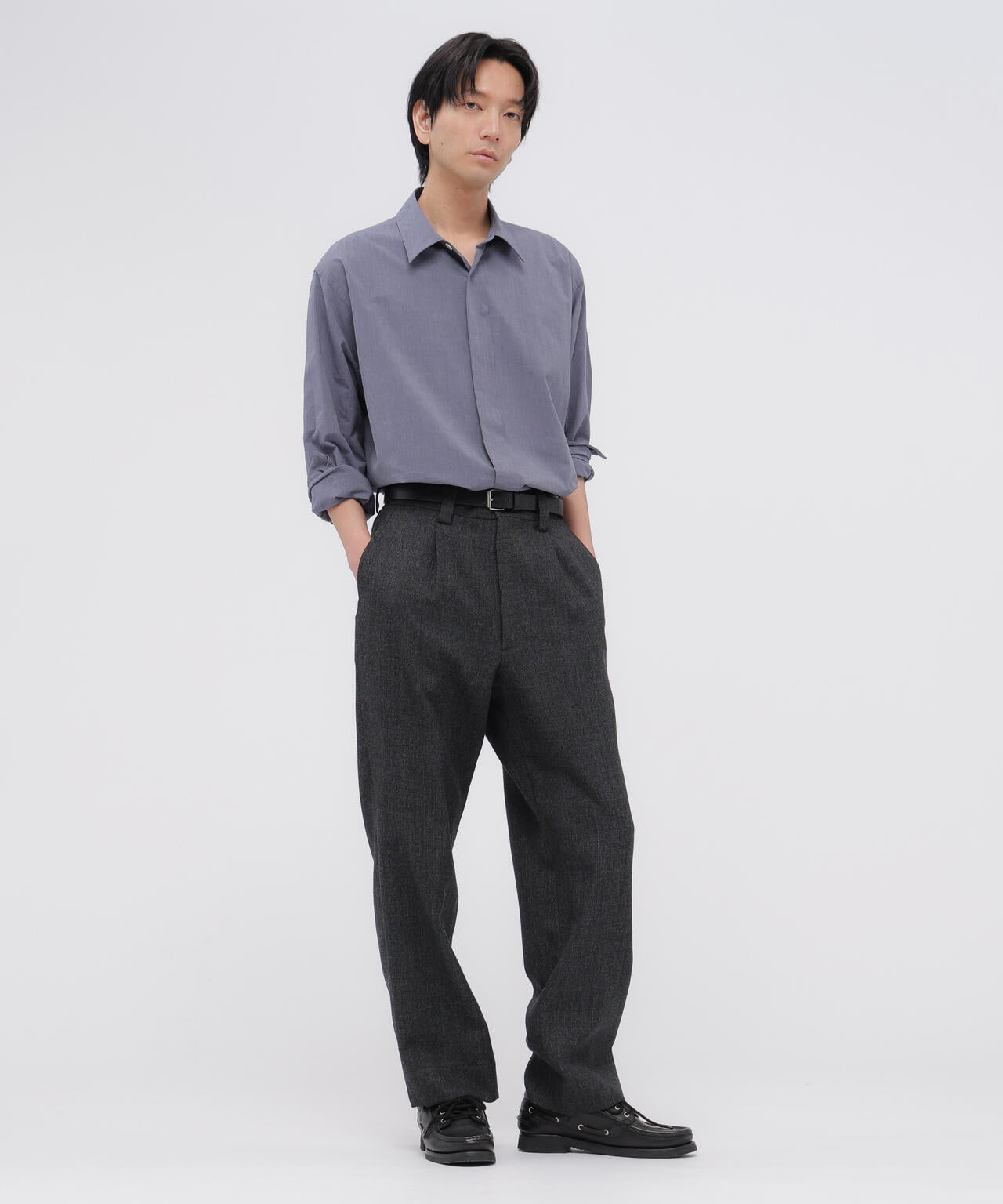 WOOL PRINCE OF WALES TROUSERS | MARGARET HOWELL（マーガレット