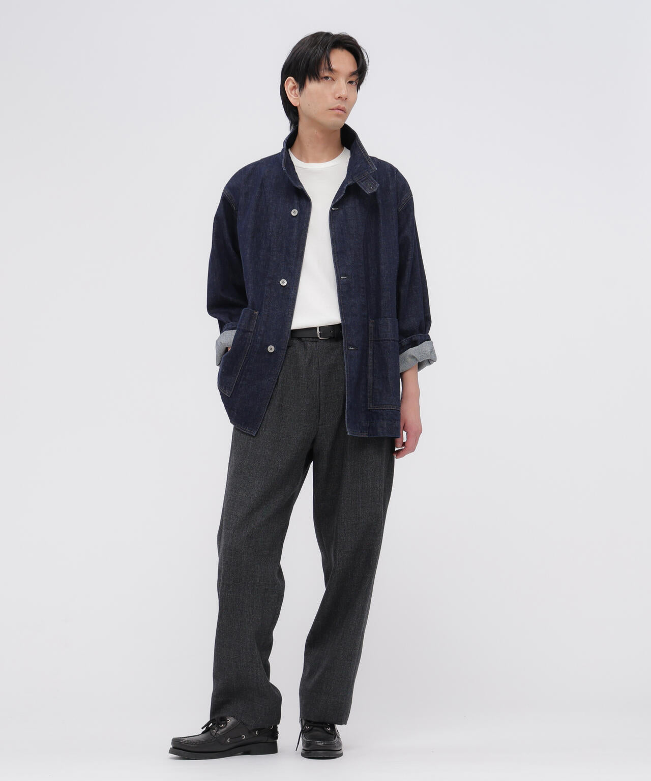 WOOL PRINCE OF WALES TROUSERS | MARGARET HOWELL（マーガレット