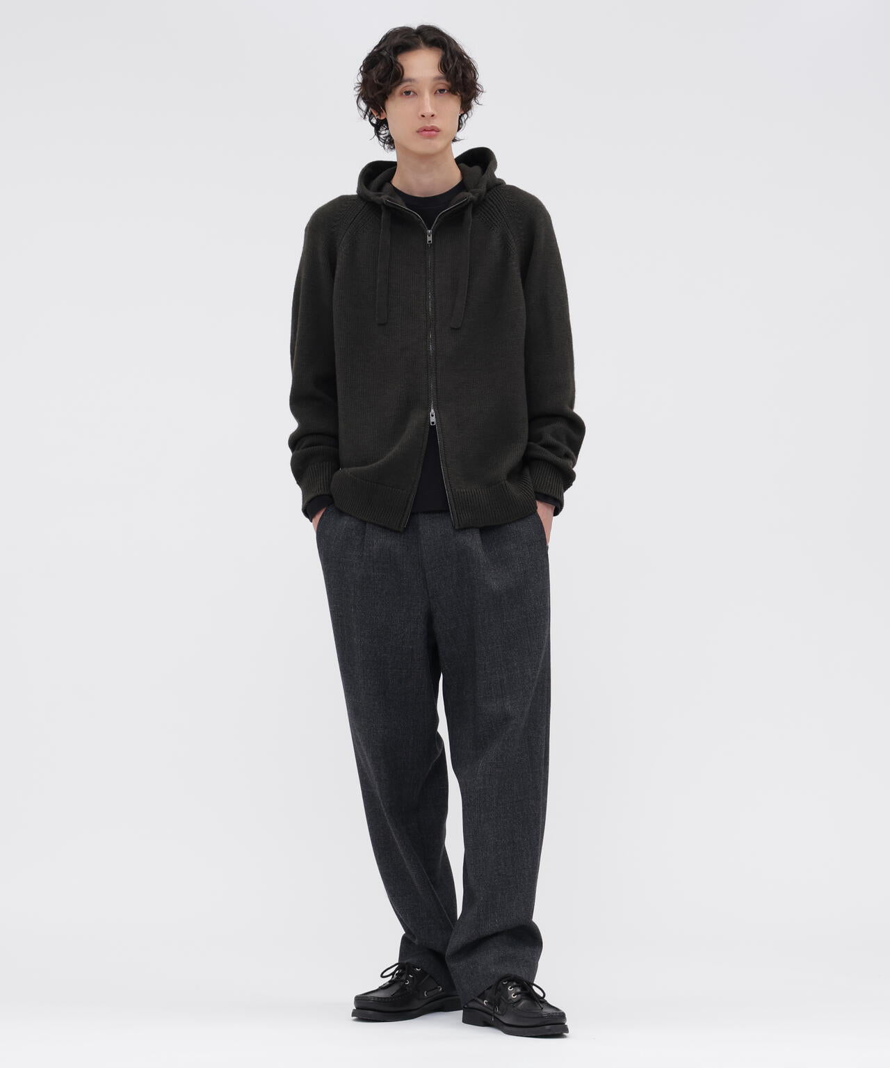 WOOL PRINCE OF WALES TROUSERS | MARGARET HOWELL（マーガレット
