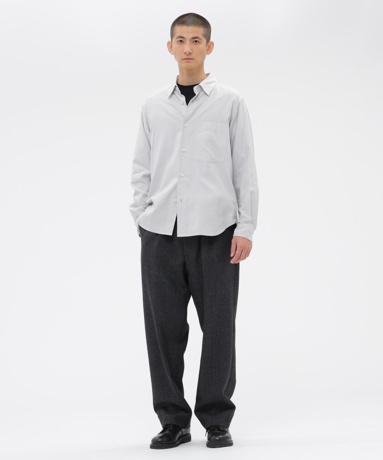 WOOL PRINCE OF WALES TROUSERS | MARGARET HOWELL（マーガレット