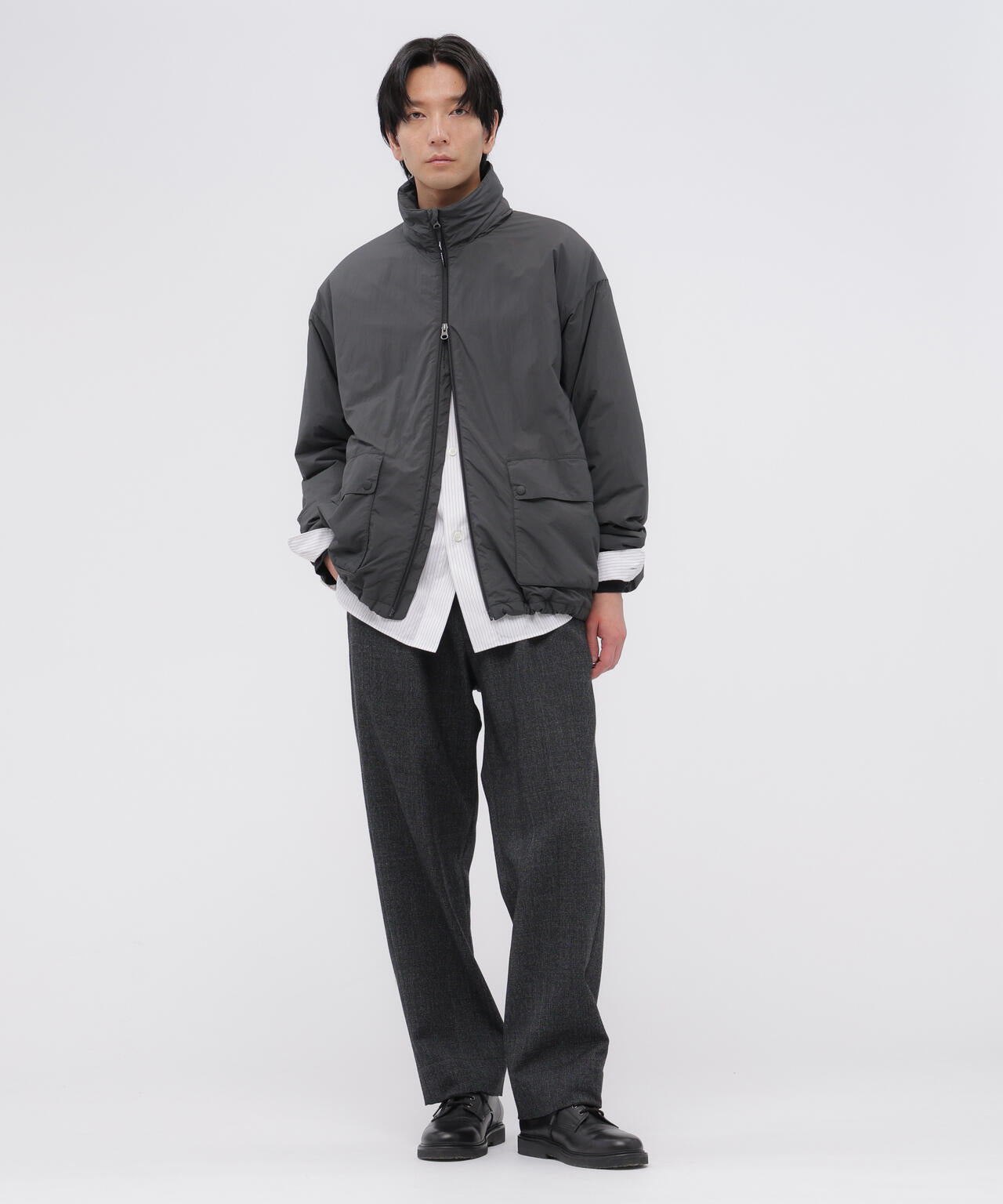 WOOL PRINCE OF WALES TROUSERS | MARGARET HOWELL（マーガレット