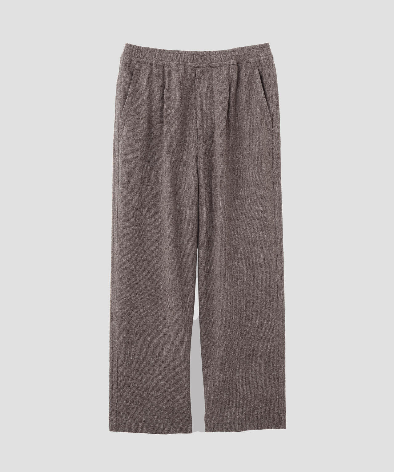 NATURAL WOOL TWILL TROUSERS | MARGARET HOWELL（マーガレット