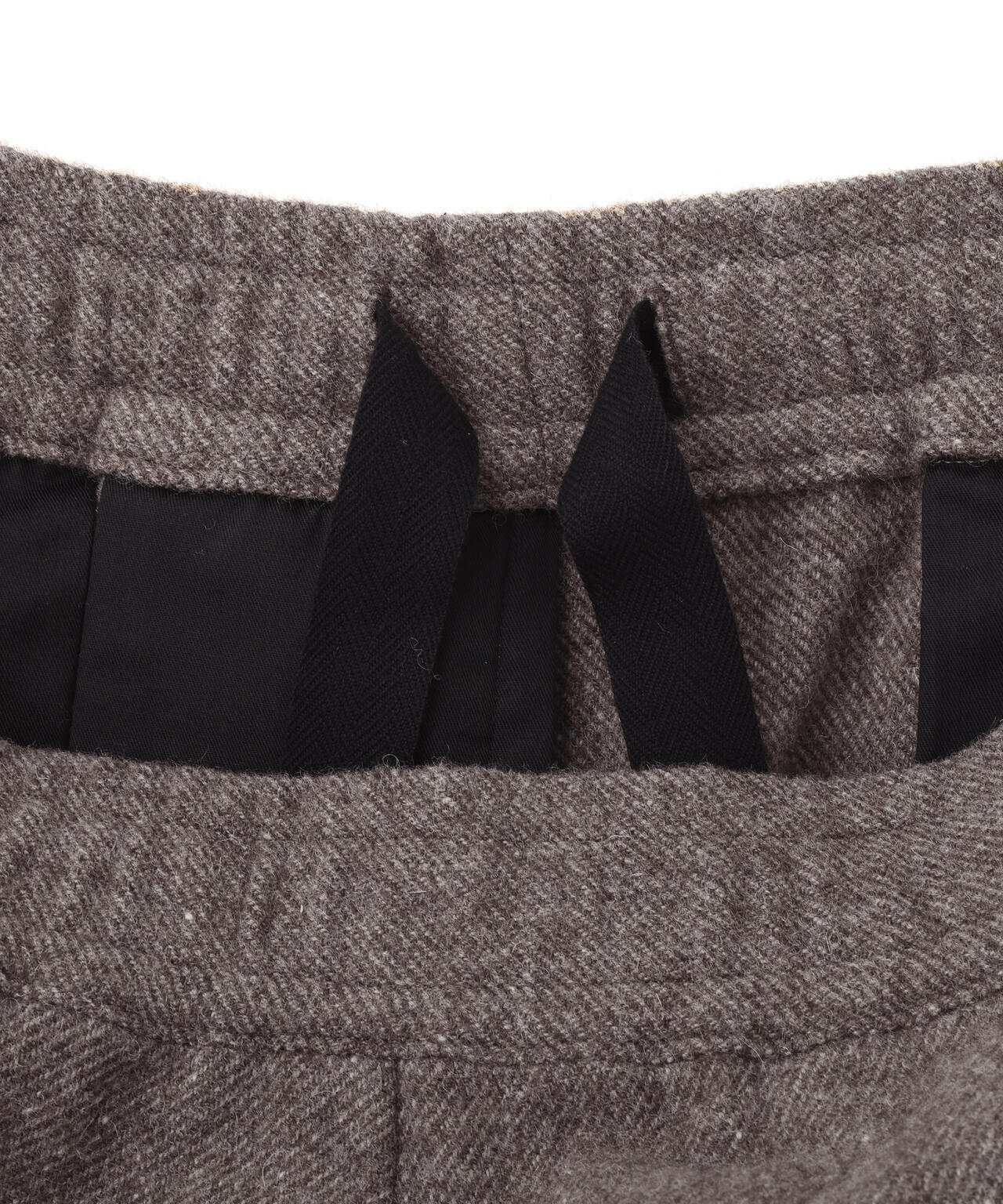 NATURAL WOOL TWILL TROUSERS | MARGARET HOWELL（マーガレット