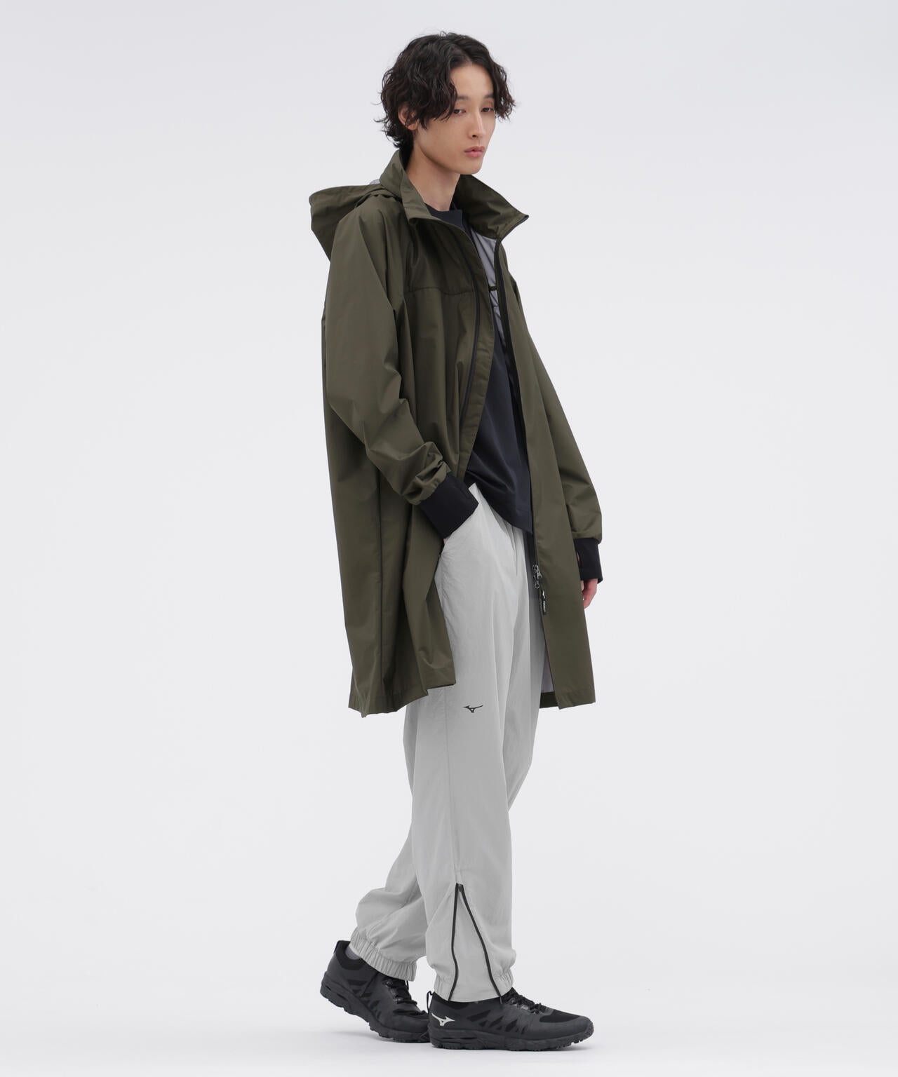 RECYCLED NYLON LIGHTWEIGHT RIP STOP TROUSERS | MARGARET HOWELL