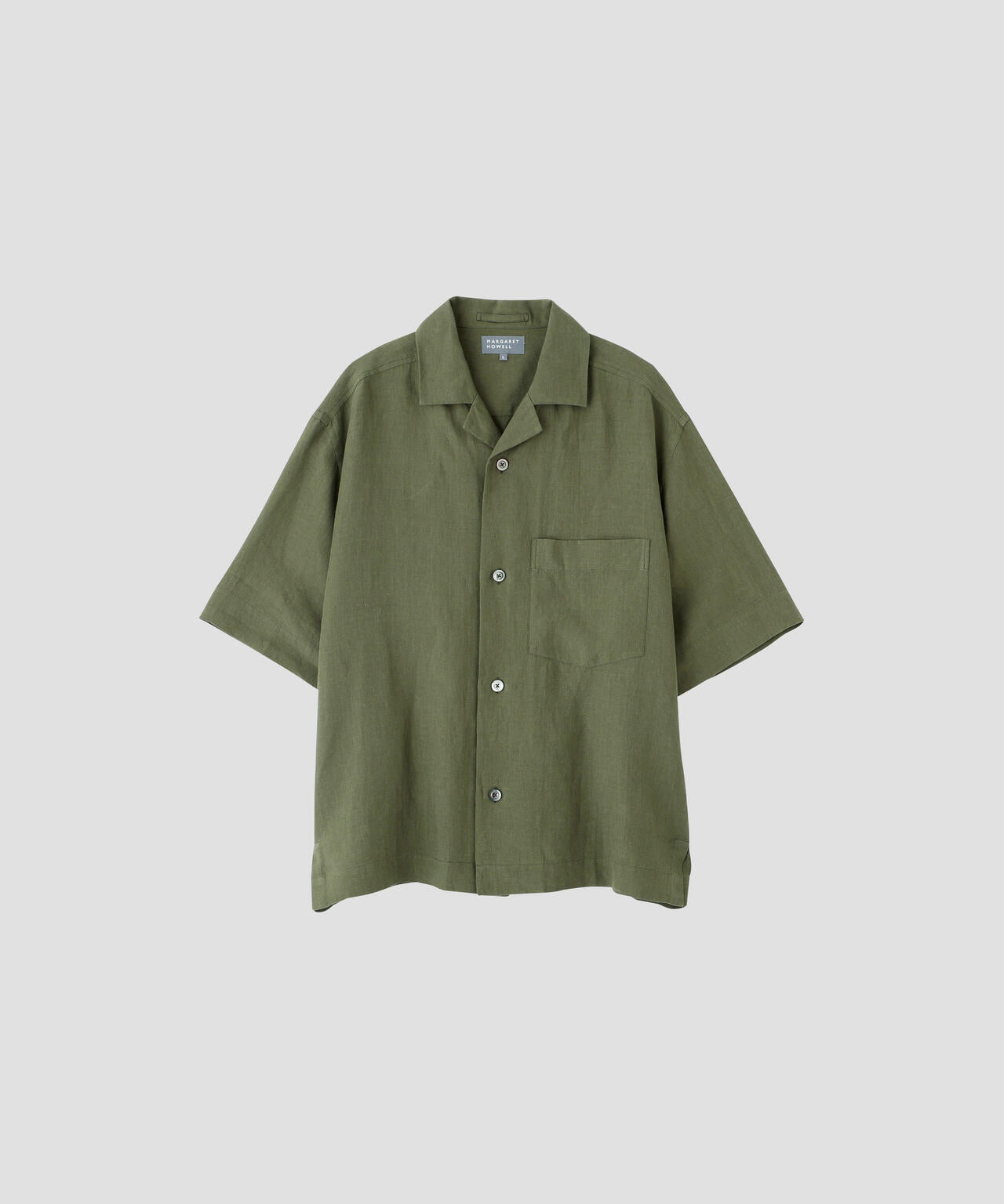 YARN DYE LINEN SHIRTING SHIRT | MARGARET HOWELL（マーガレット