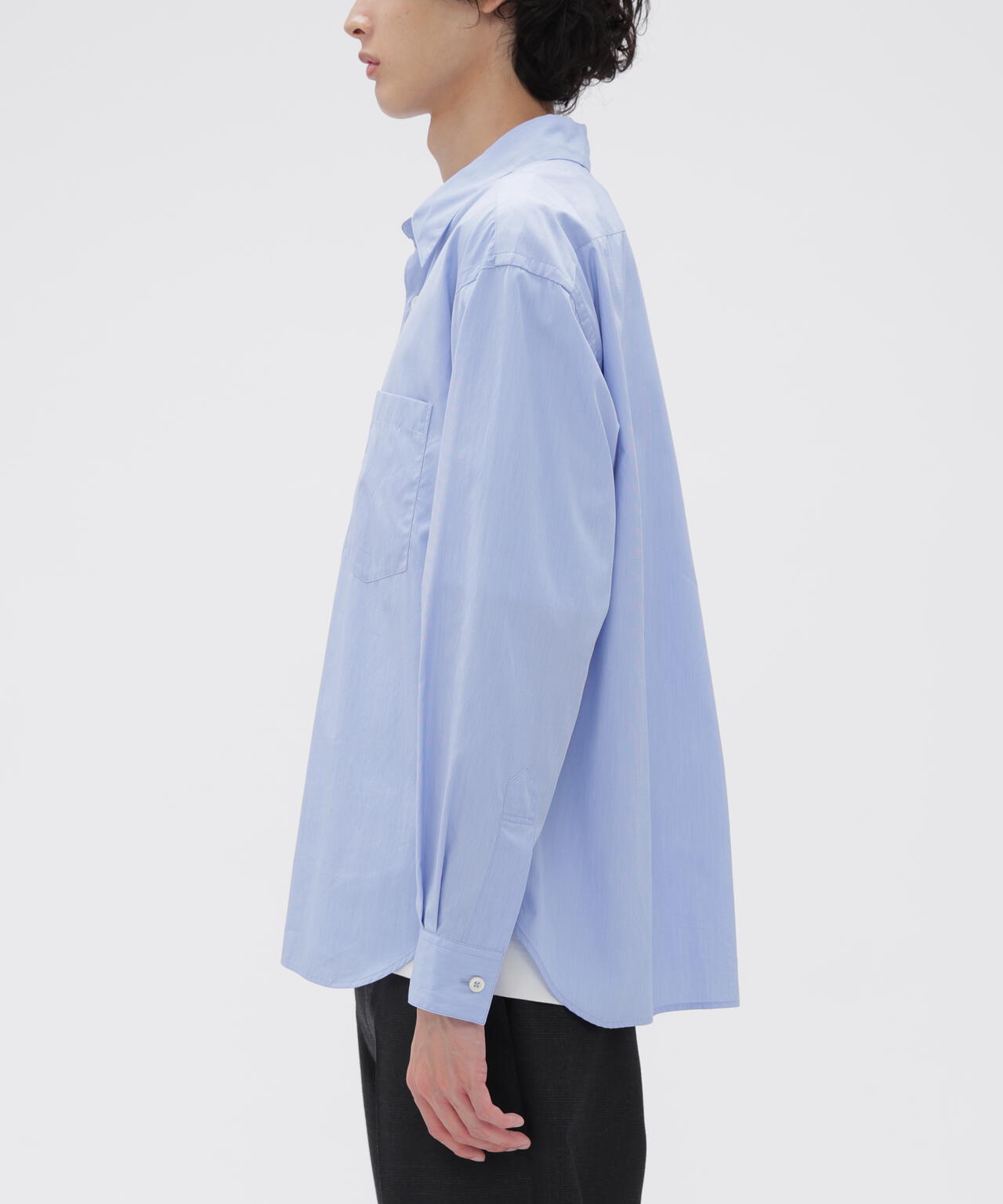 COMPACT COTTON END ON END SHIRT | MARGARET HOWELL（マーガレット