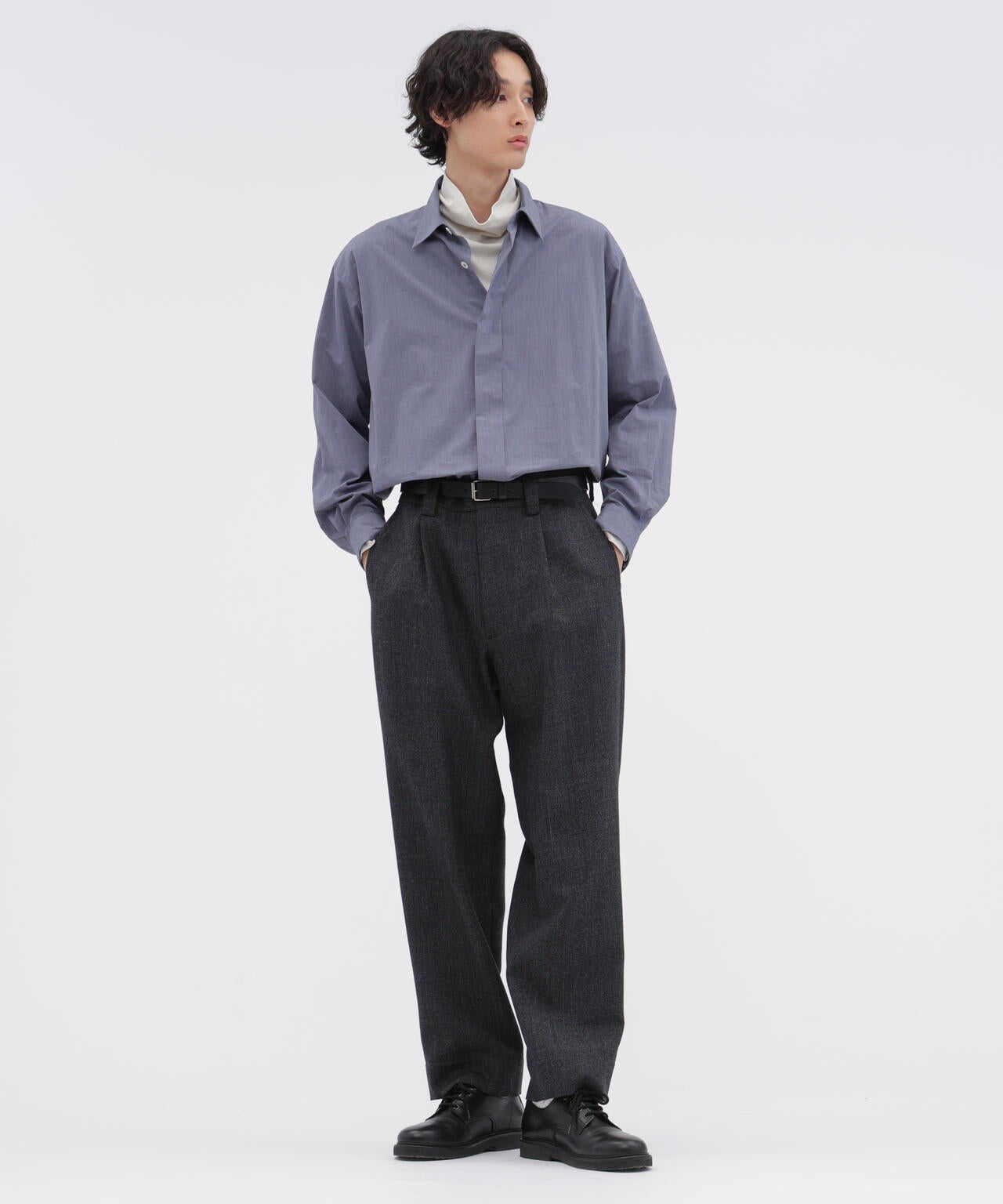 FINE COTTON END ON END SHIRT | MARGARET HOWELL（マーガレット