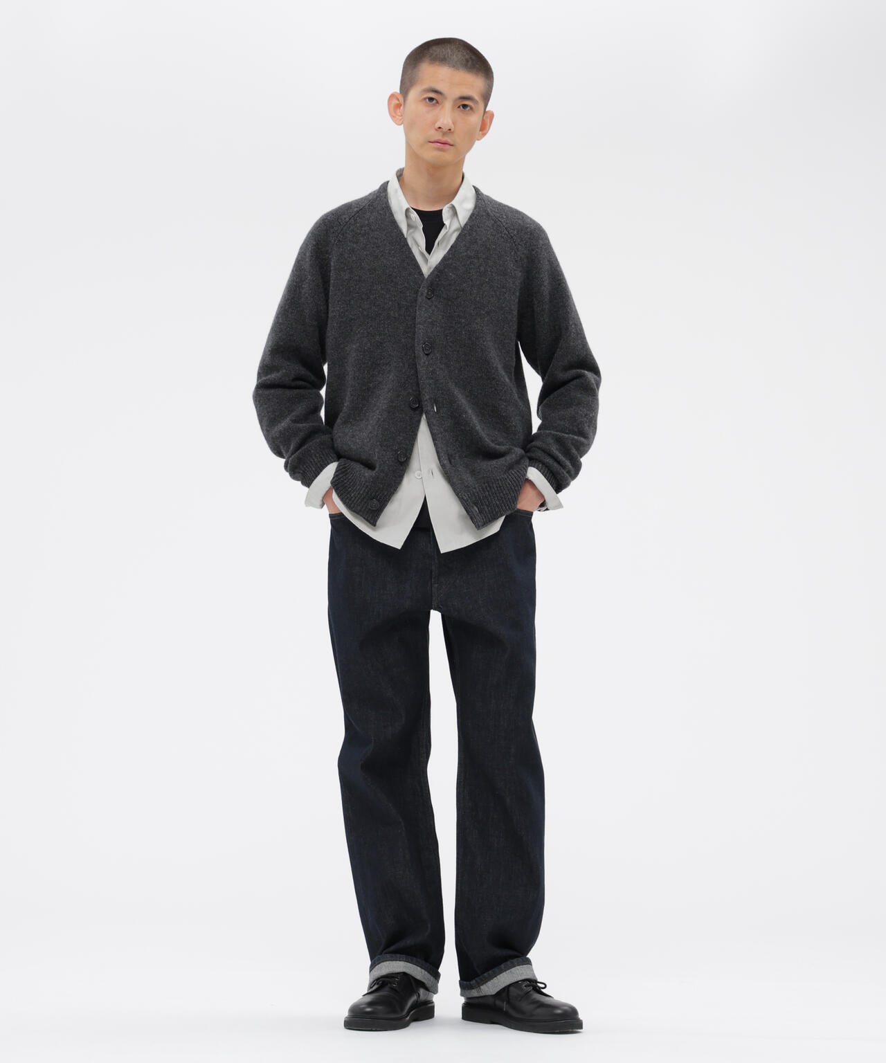 BRUSHED COTTON SILK SHIRTING SHIRT | MARGARET HOWELL（マーガレット