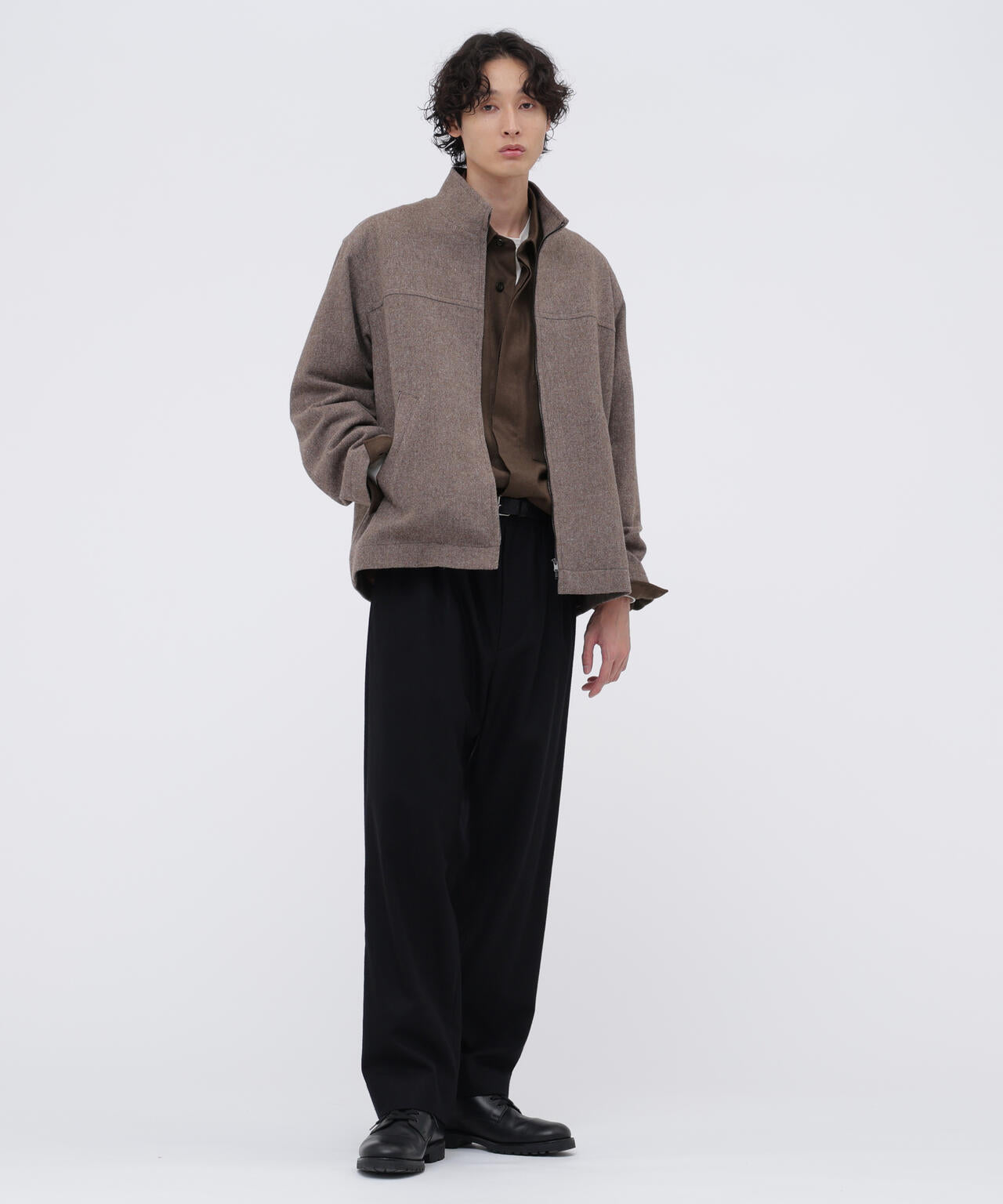 MILLED WORSTED SERGE SHIRT | MARGARET HOWELL(マーガレット MILLED WORSTED SERGE SHIRT | MARGARET HOWELL(マーガレット