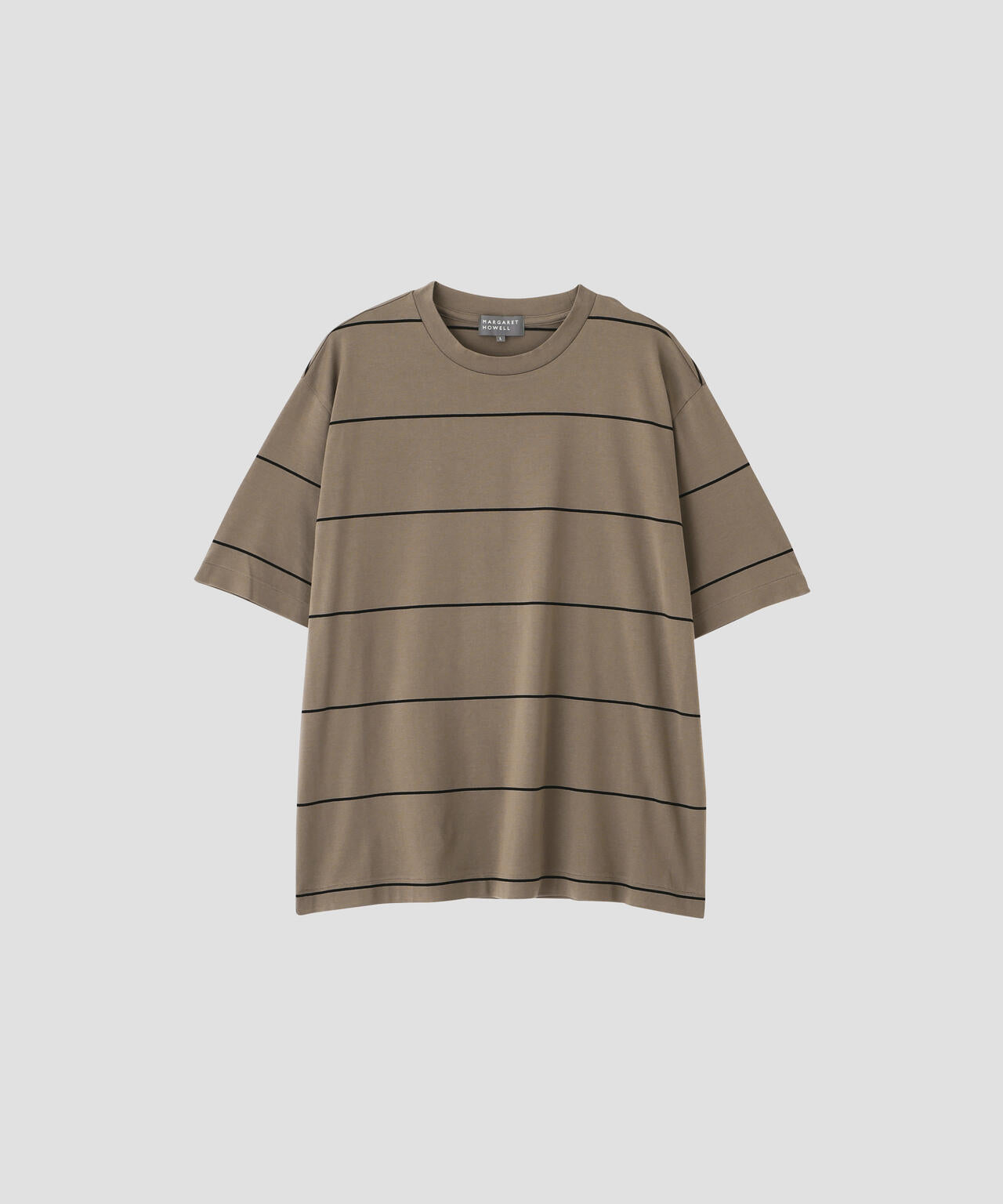 FINE COTTON STRIPE JERSEY TOP | MARGARET HOWELL(マーガレット FINE COTTON STRIPE JERSEY TOP | MARGARET HOWELL(マーガレット