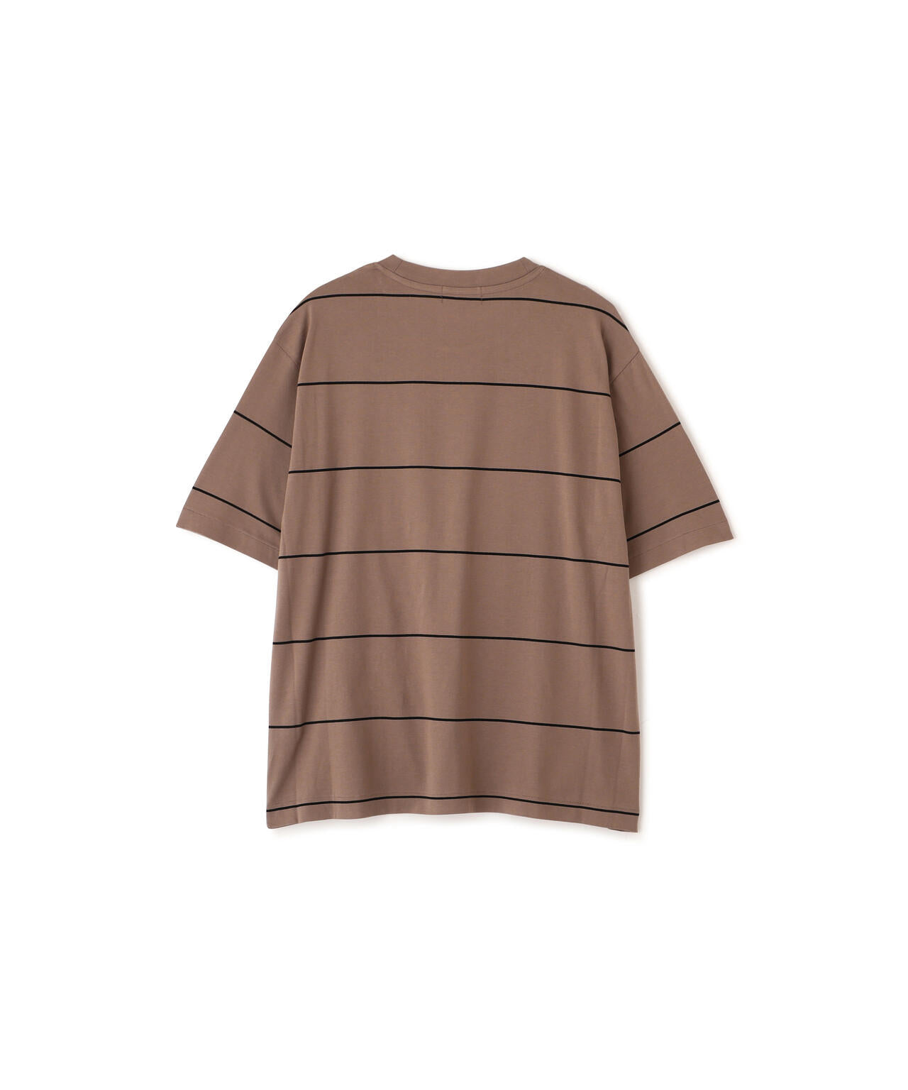 FINE COTTON STRIPE JERSEY TOP