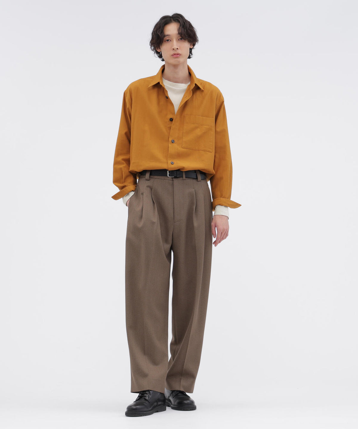 PLAIN COTTON JERSEY TOP