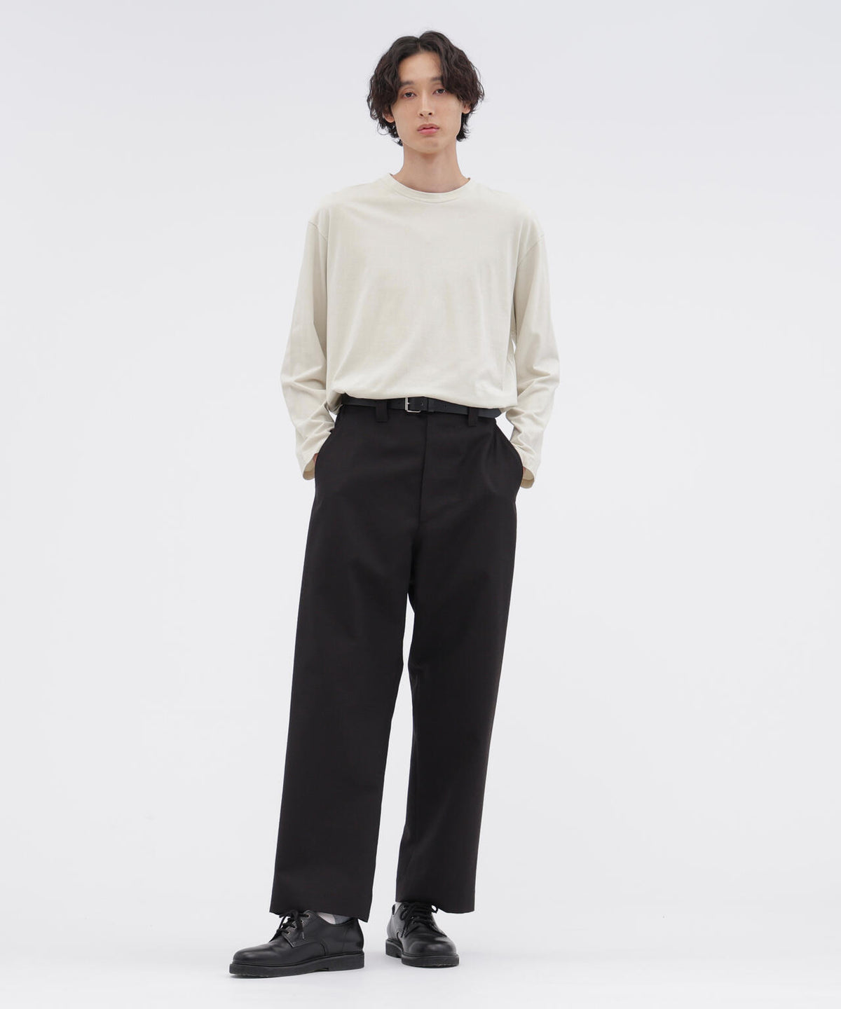 PLAIN COTTON JERSEY TOP