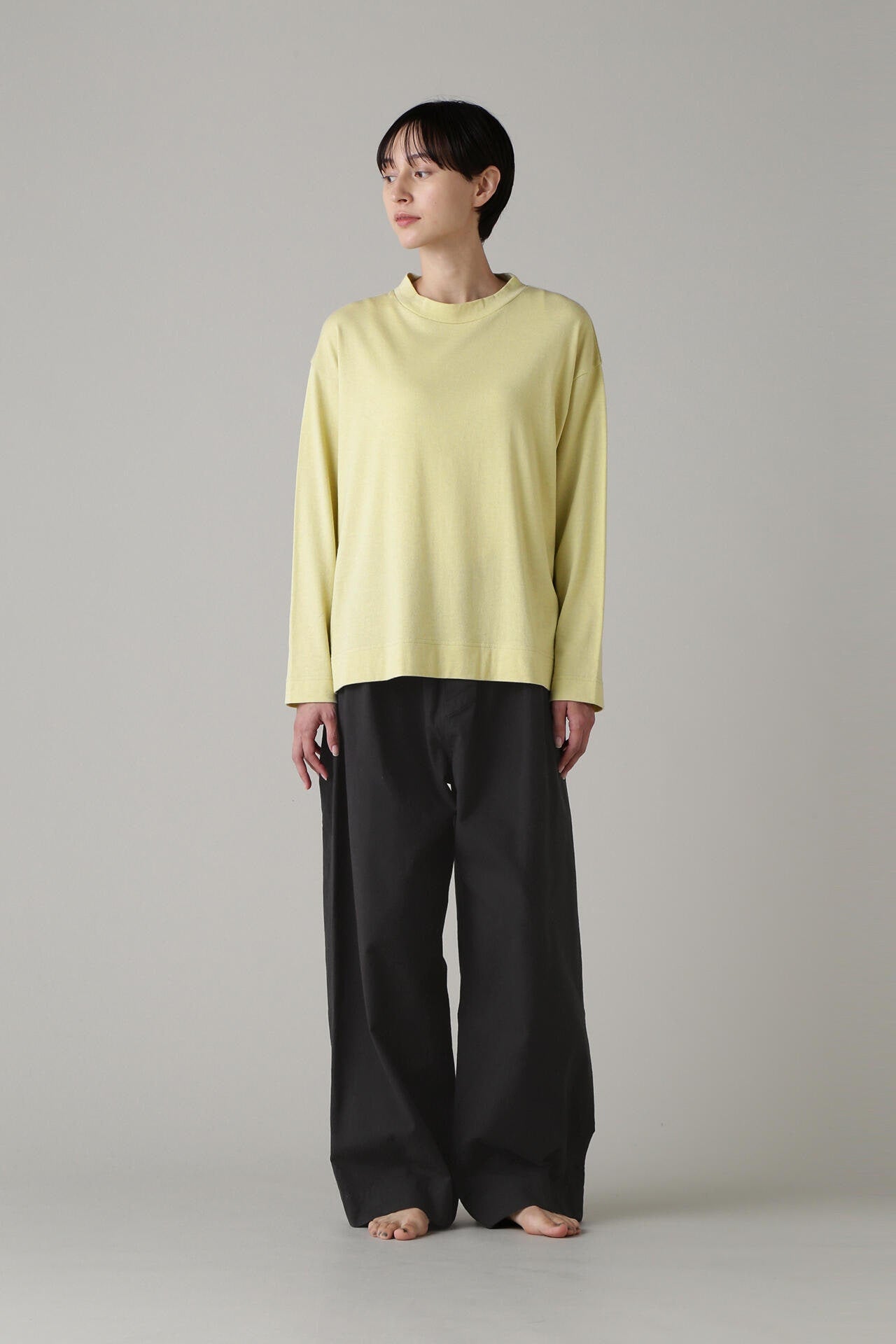 BRUSHED COTTON CASHMERE