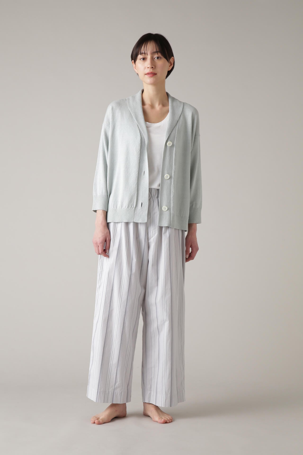 COTTON LINEN MULTI STRIPE | MARGARET HOWELL（マーガレット