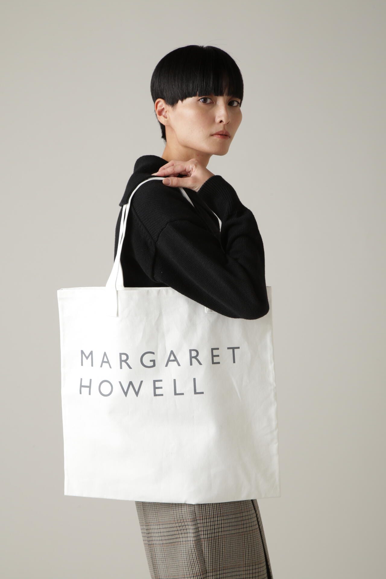 COTTON LOGO BAG