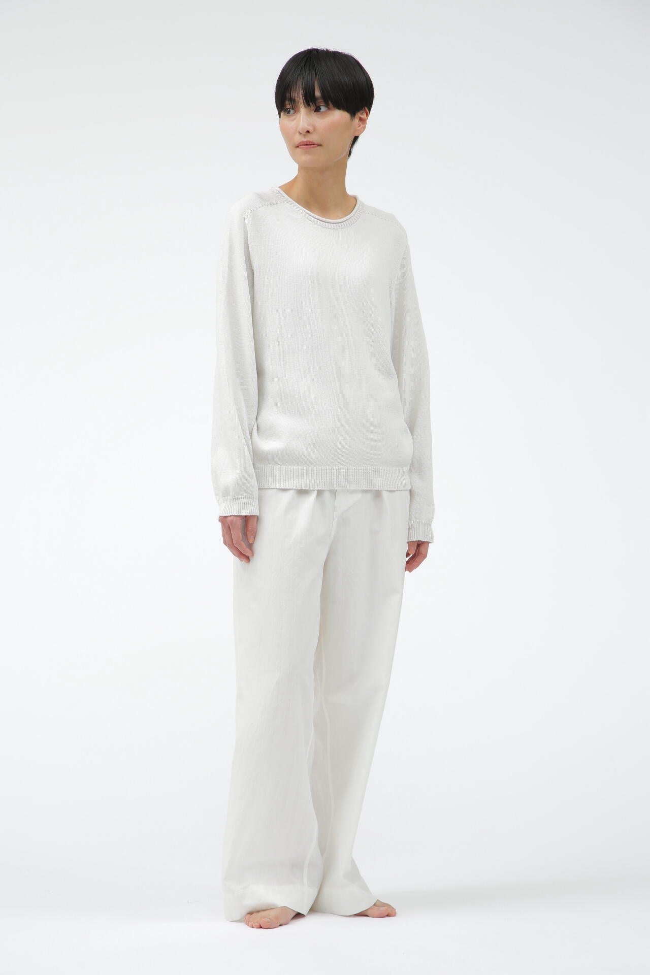 DOBBY STRIPE COTTON SILK