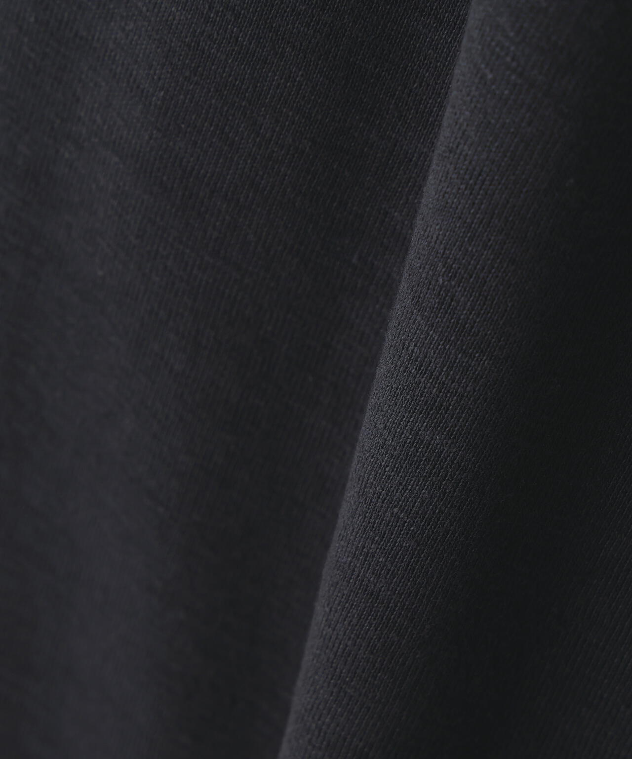 PLATED LINEN COTTON TROUSERS