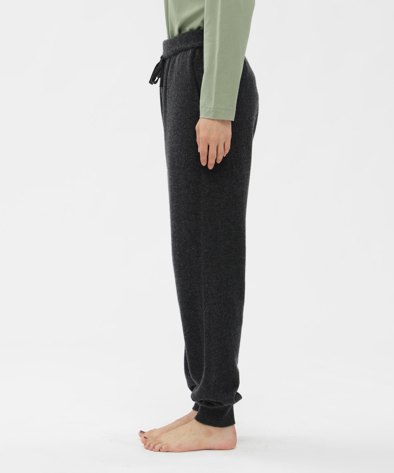 PURE CASHMERE TROUSERS