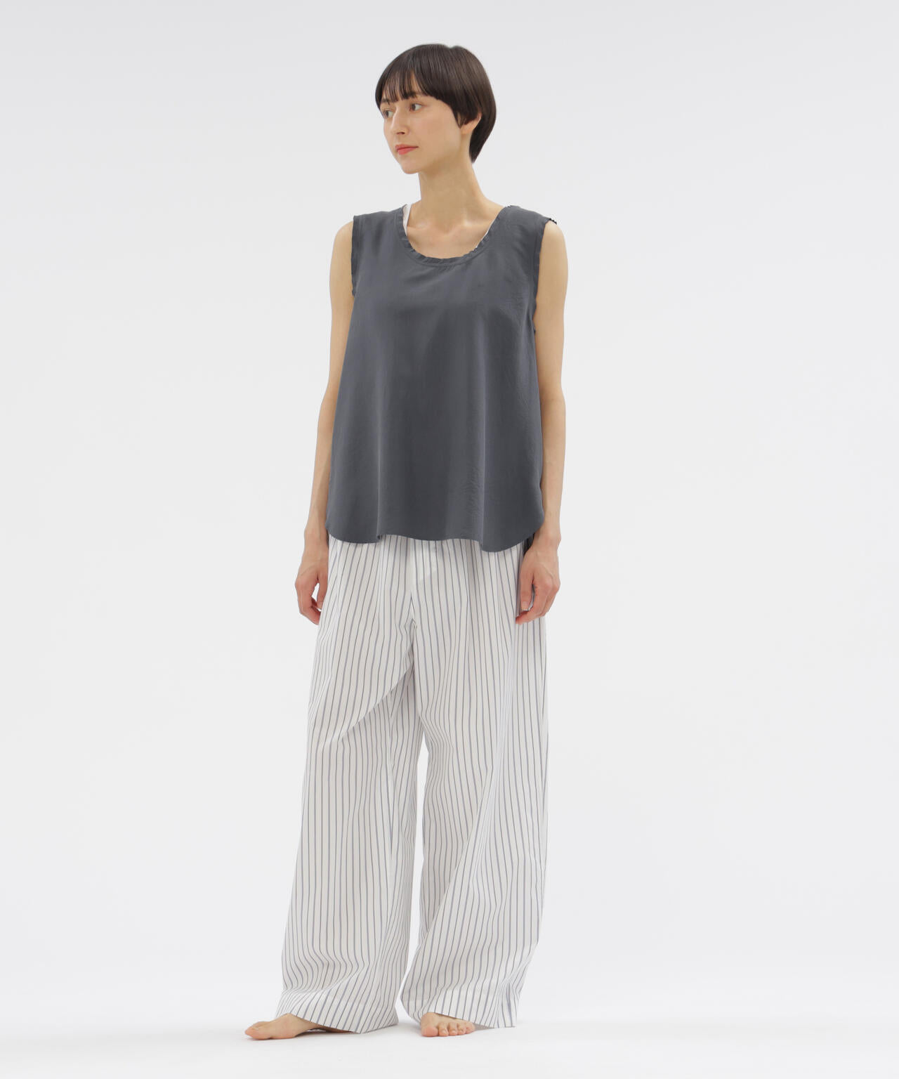 SAND WASHED SILK POPLIN SHIRT