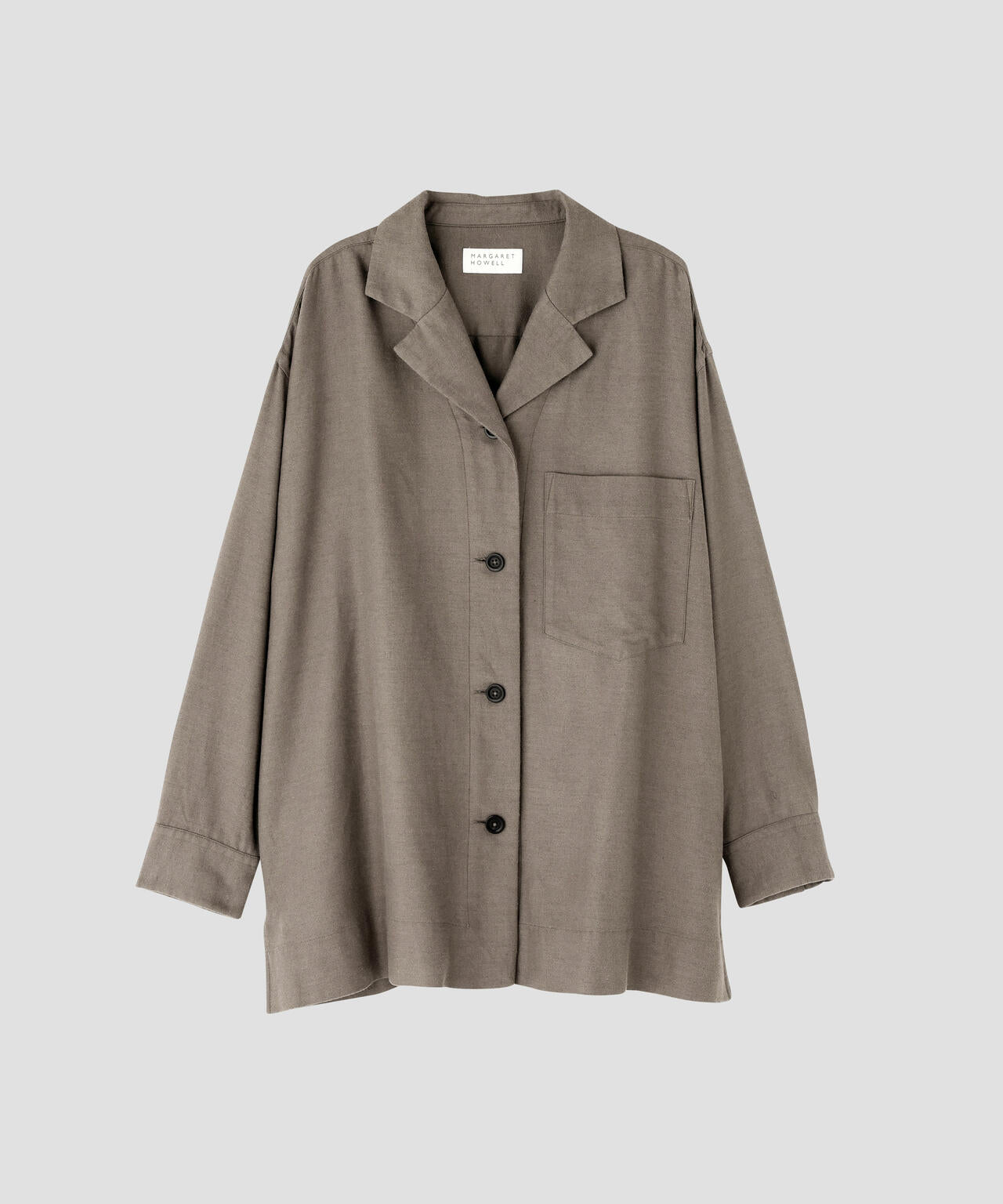 COTTON CASHMERE TWILL SHIRT | MARGARET HOWELL（マーガレット