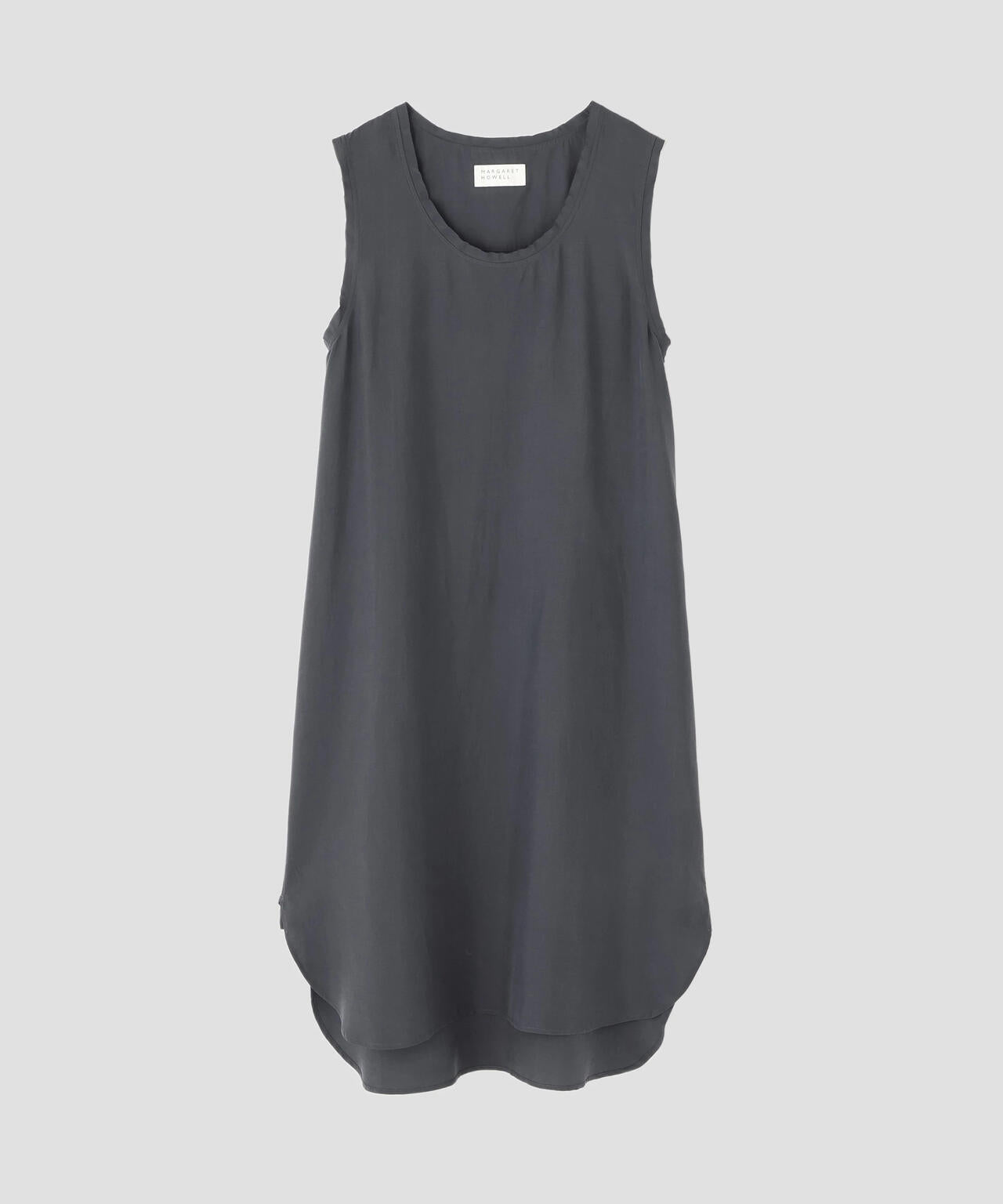 SAND WASHED SILK POPLIN DRESS