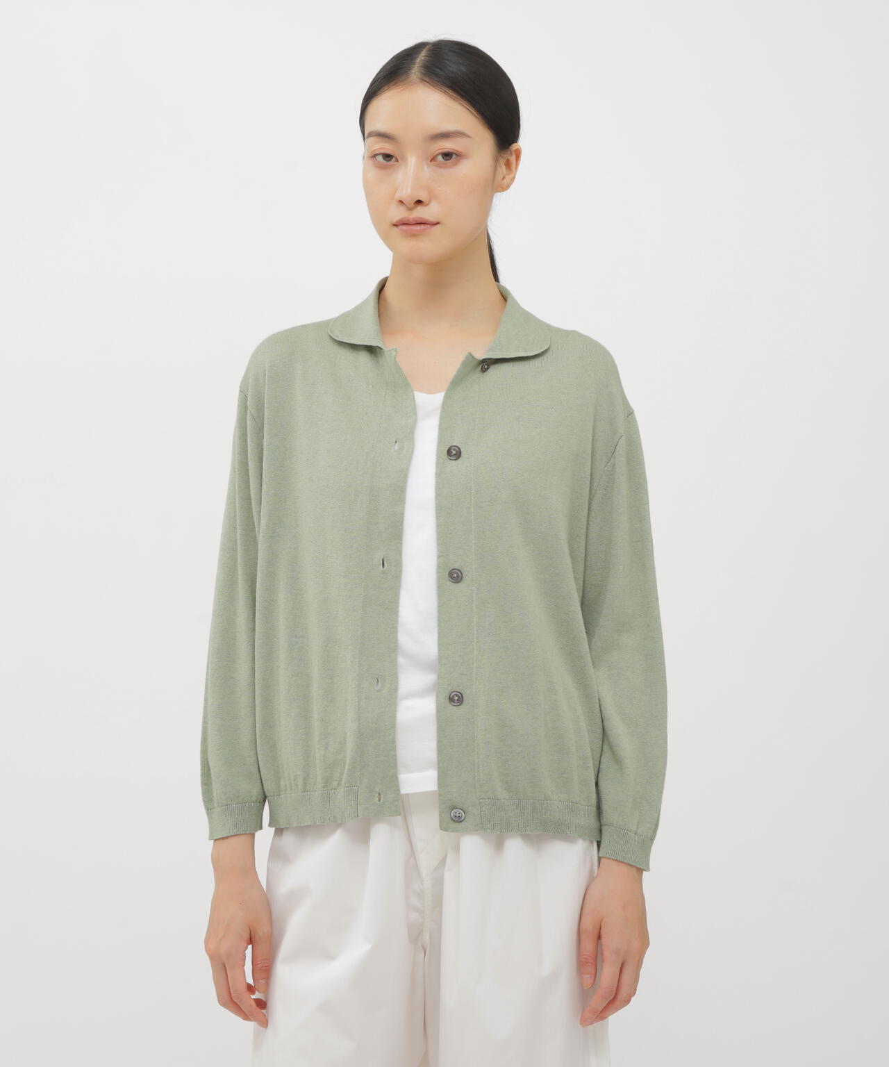 マーガレットハウエル　MERINO CASHMERE カーディガン MARGARET HOWELL（マーガレットハウエル）の「MERINO CASHMERE