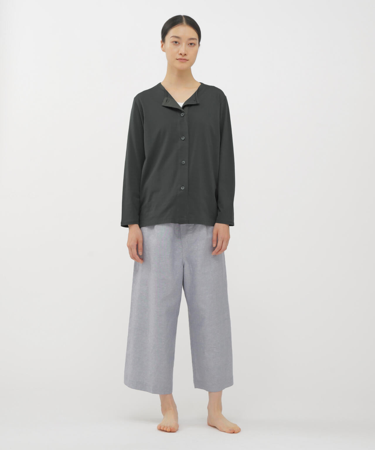 HIGHTWIST COTTON JERSEY TOP