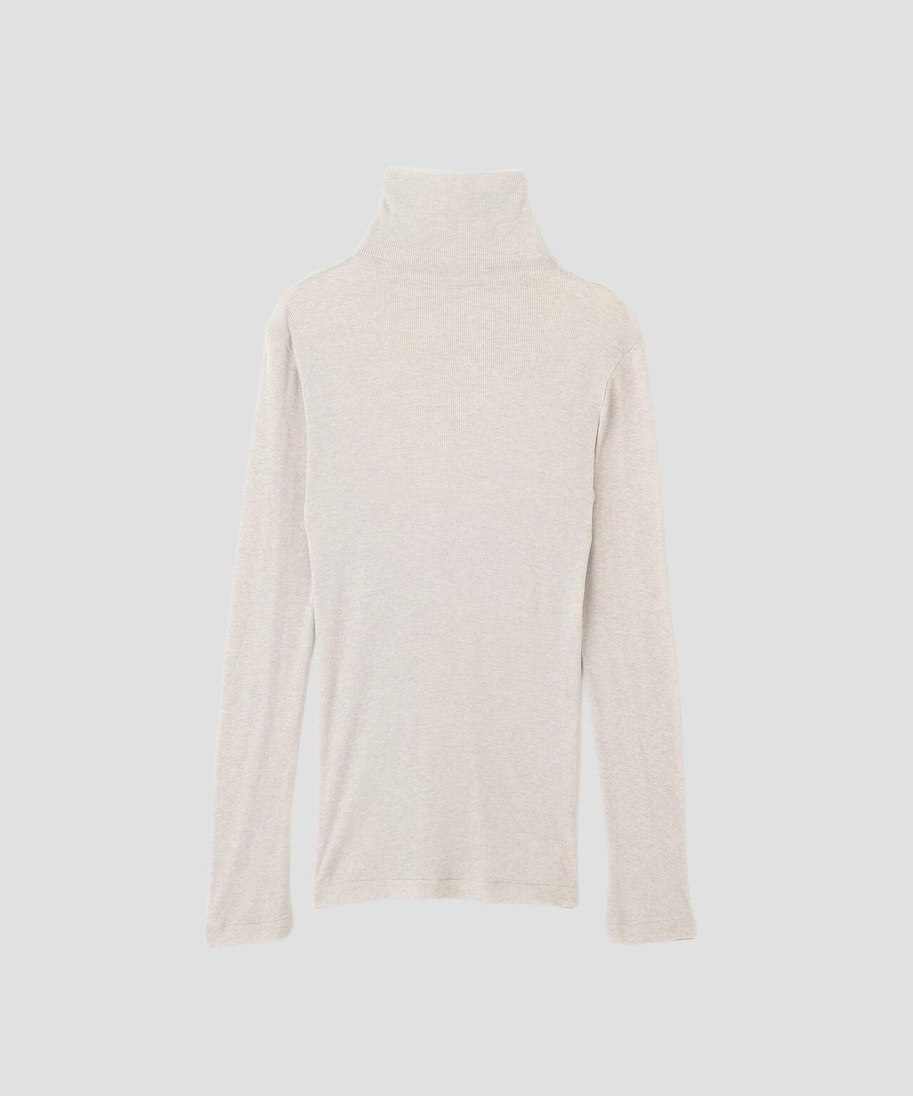 COTTON SILK RIB TOP | MARGARET HOWELL（マーガレット・ハウエル