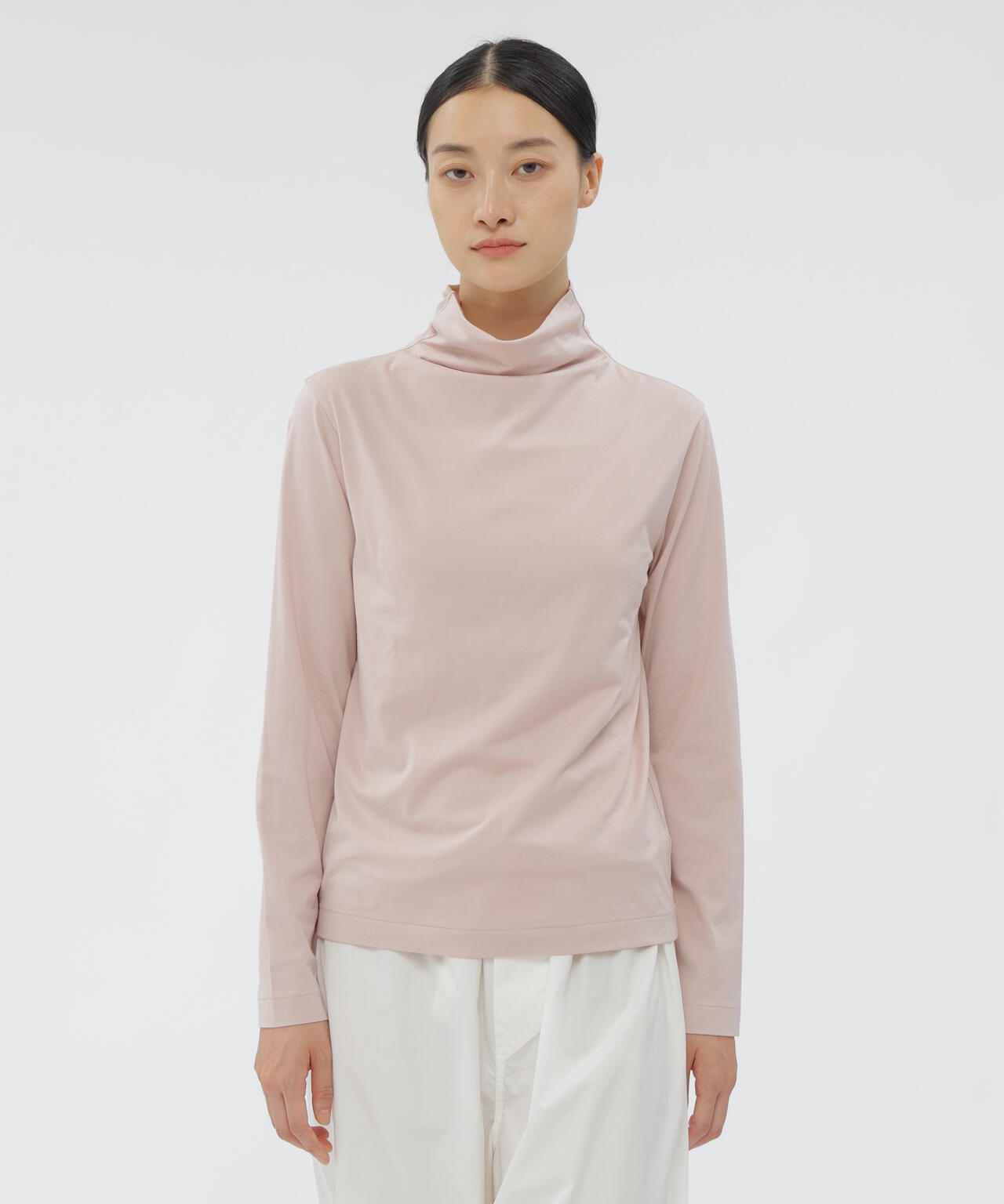 COMPACT COTTON JERSEY TOP | MARGARET HOWELL（マーガレット