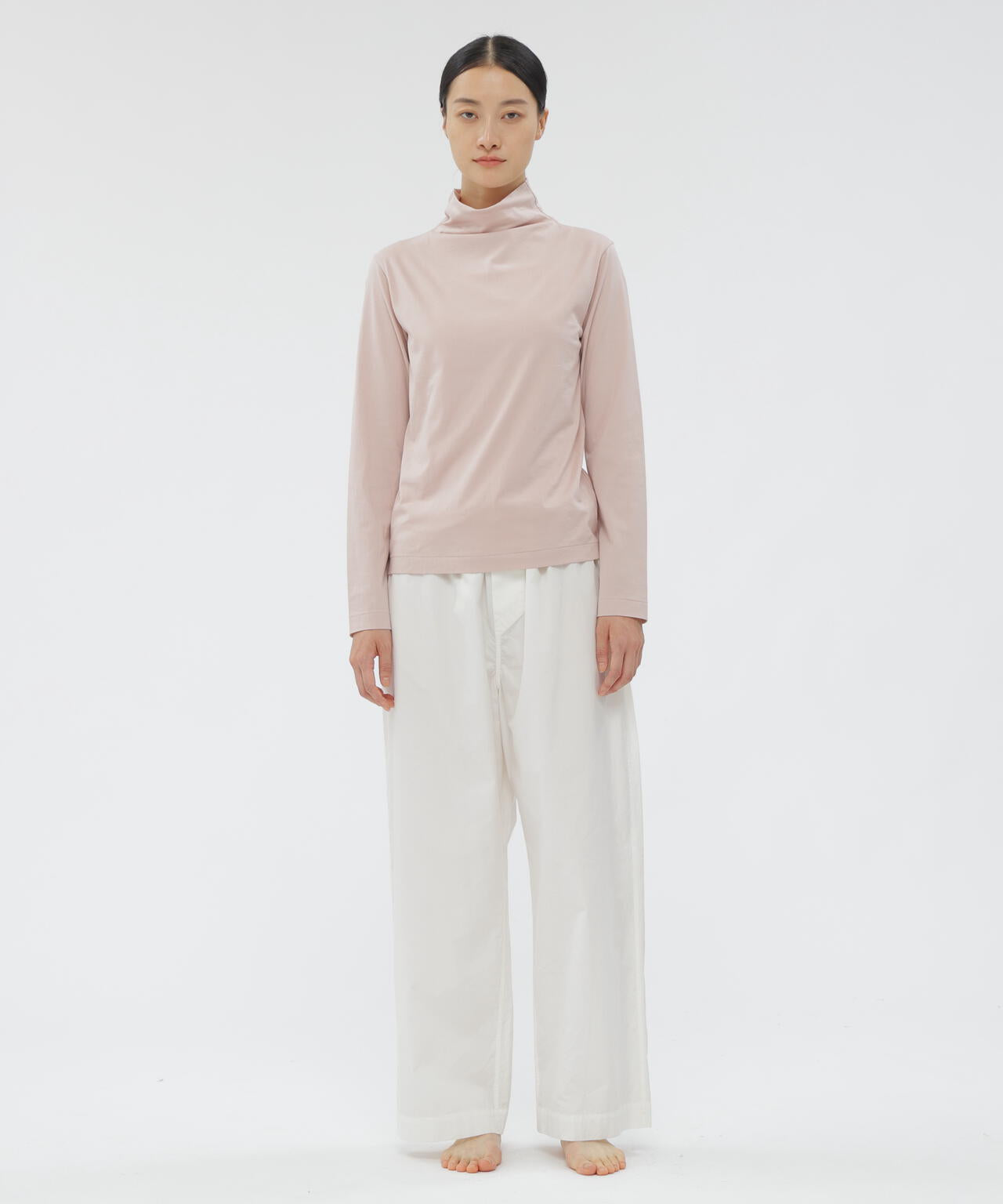 COMPACT COTTON JERSEY TOP | MARGARET HOWELL（マーガレット