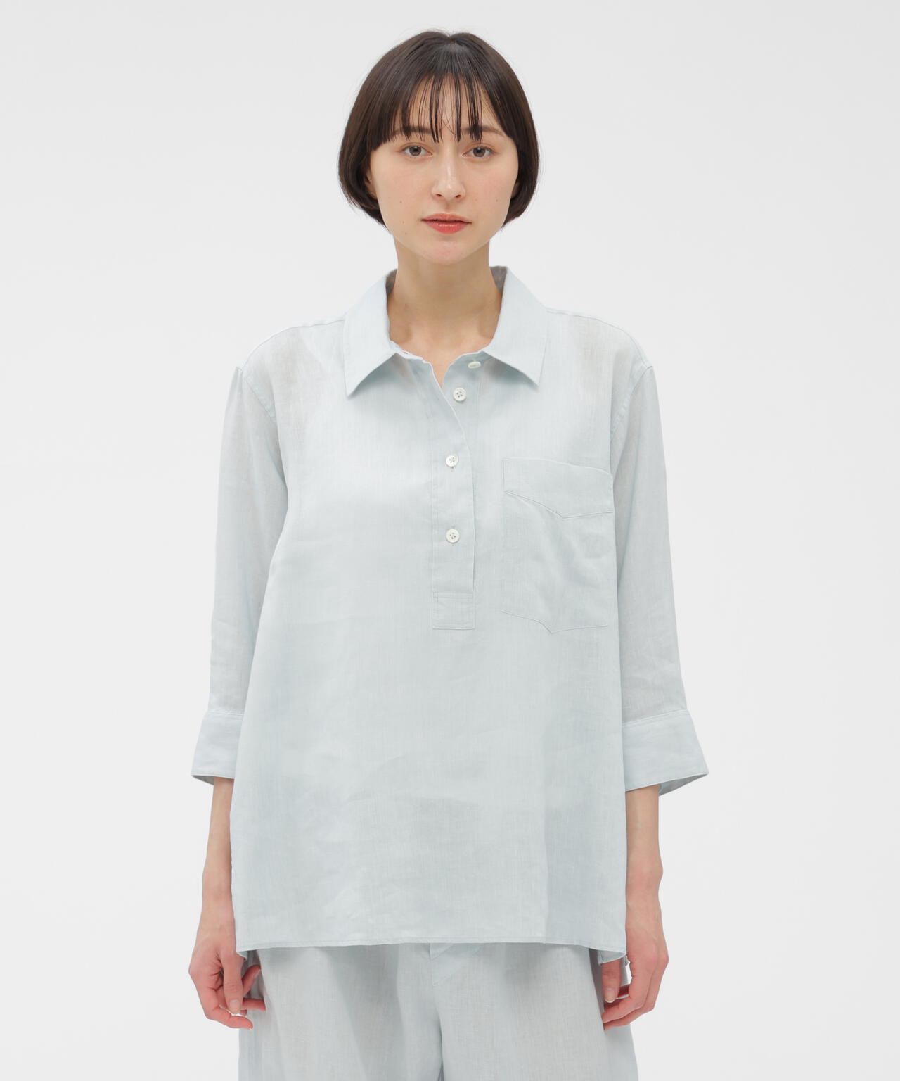 MARGARET HOWELL　SOFT LINEN　シャツ SOFT LINEN SHIRT | MARGARET HOWELL（マーガレット・ハウエル