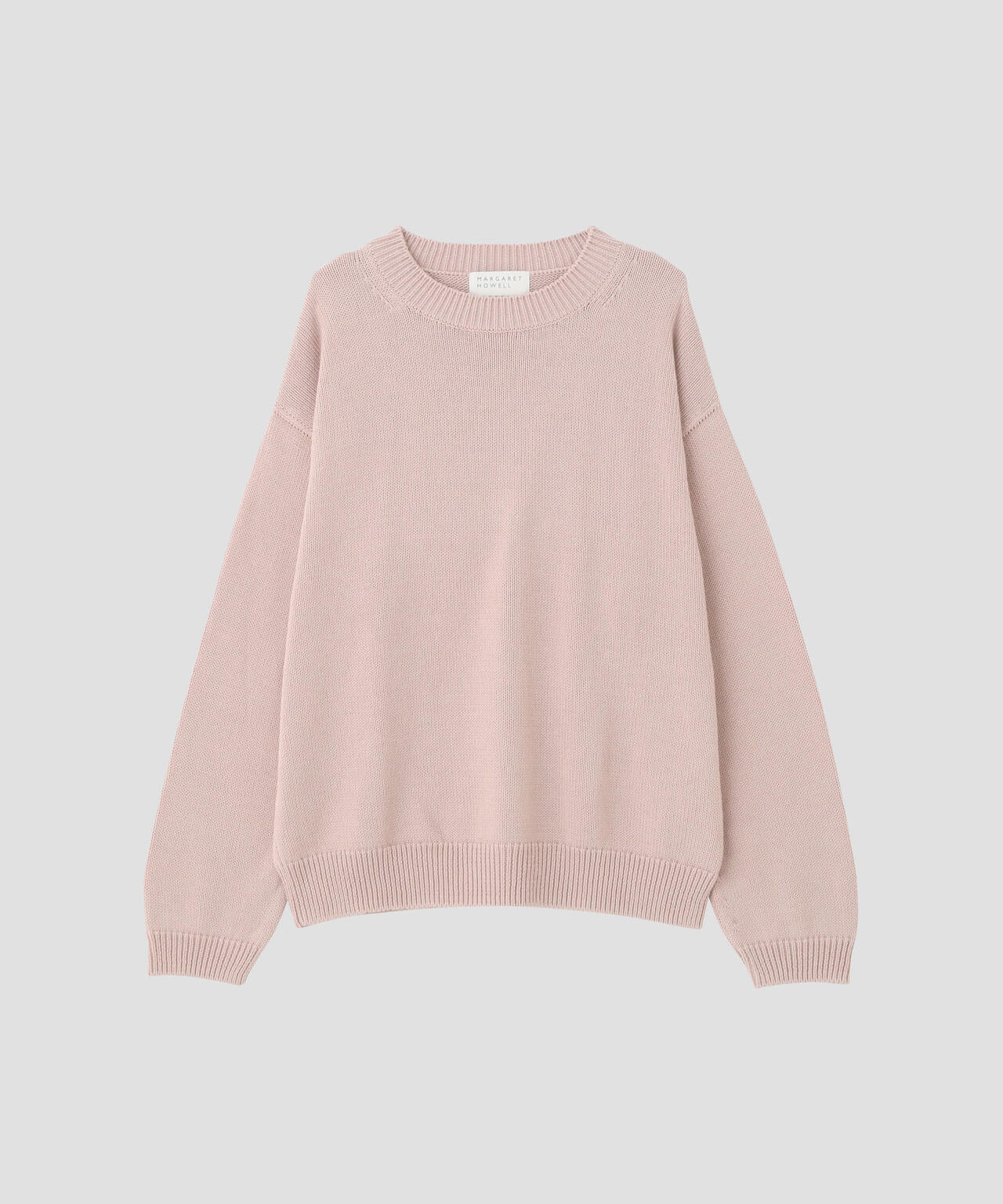 MARGARET HOWELLマーガレットハウエル TWISTED LINEN COTTON JUMPERボトルネックコットンリネンニット【LKNA68249】 MARGARET HOWELL - MARGARET HOWELLマーガレットハウエル TWISTED